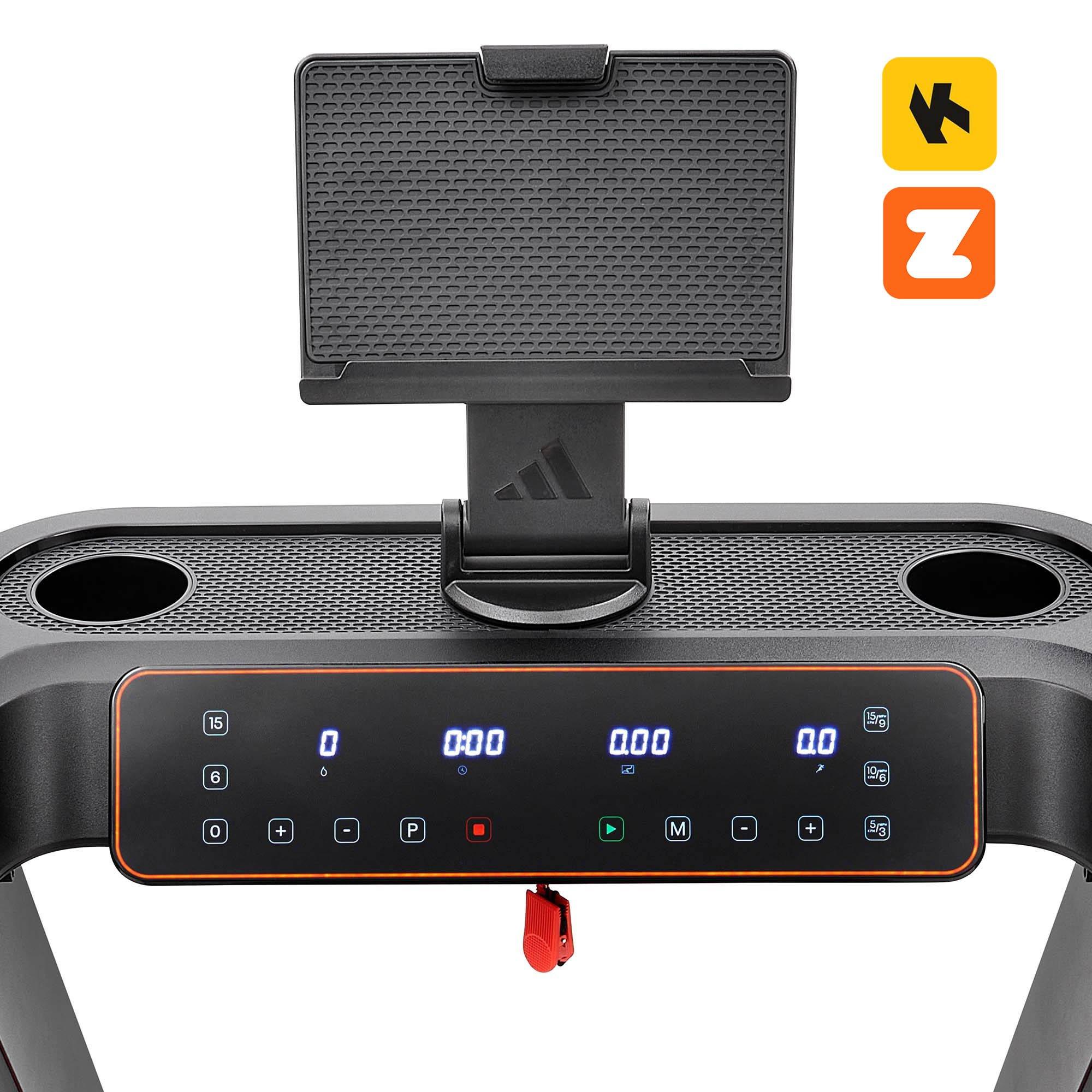 Black - adidas - T-23 Treadmill - 2