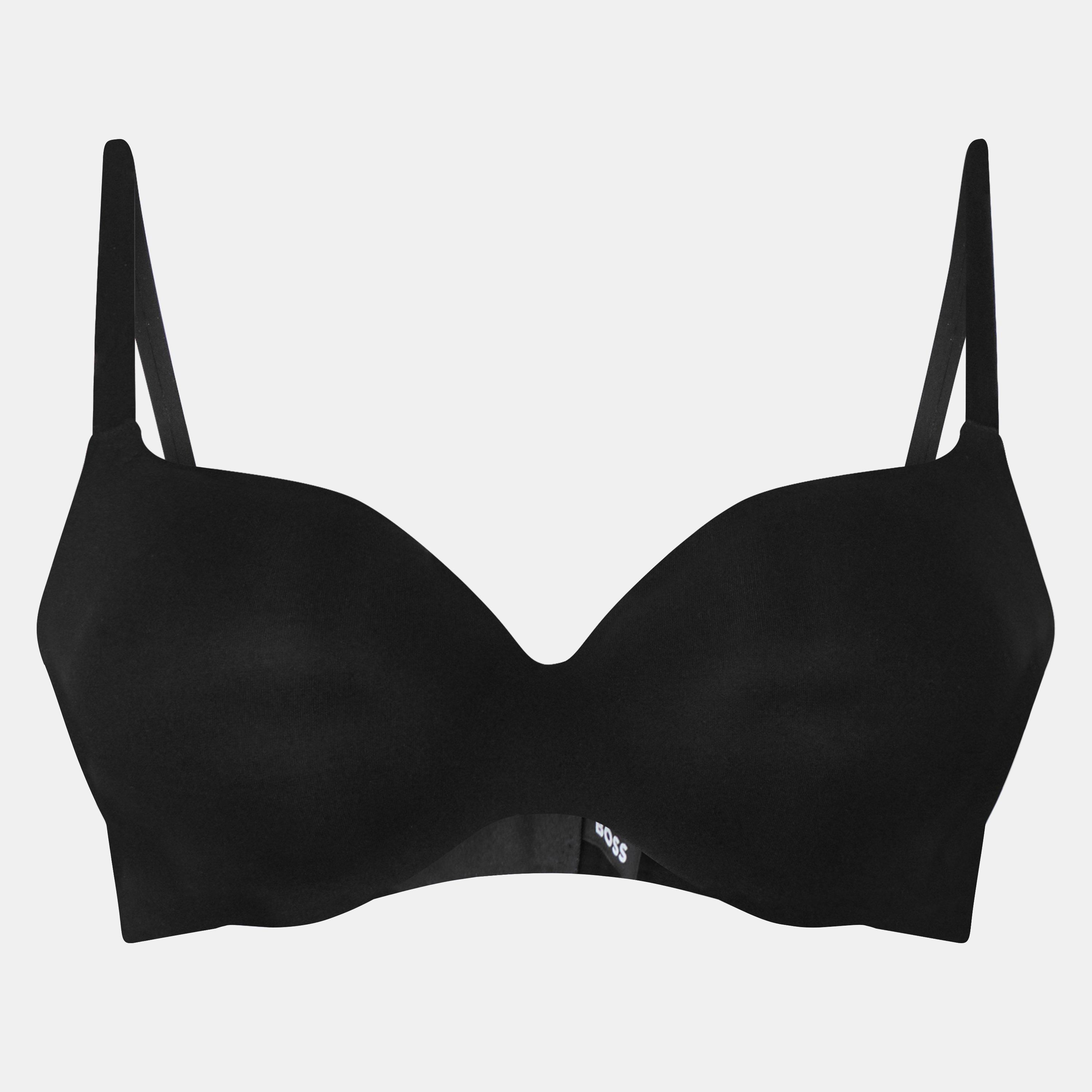 Boss Women's Underwire Low-Cut Demi Bra - Black - 34B
