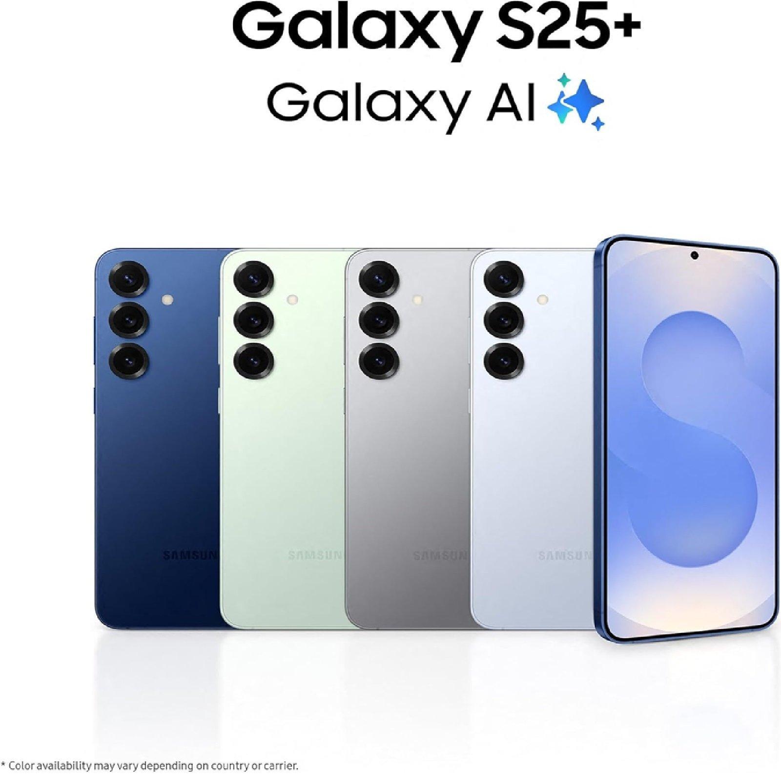 Icy Blue - Samsung - Samsung Galaxy S25+ 5G 512GB AI Phone - 2