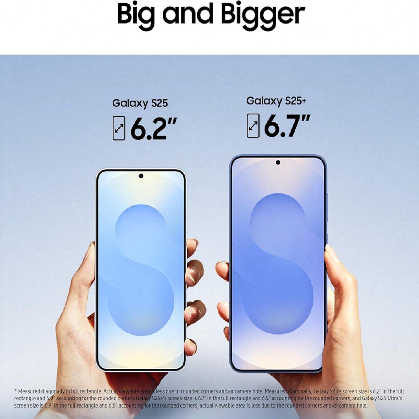 Icy Blue - Samsung - Samsung Galaxy S25+ 5G 512GB AI Phone - 6