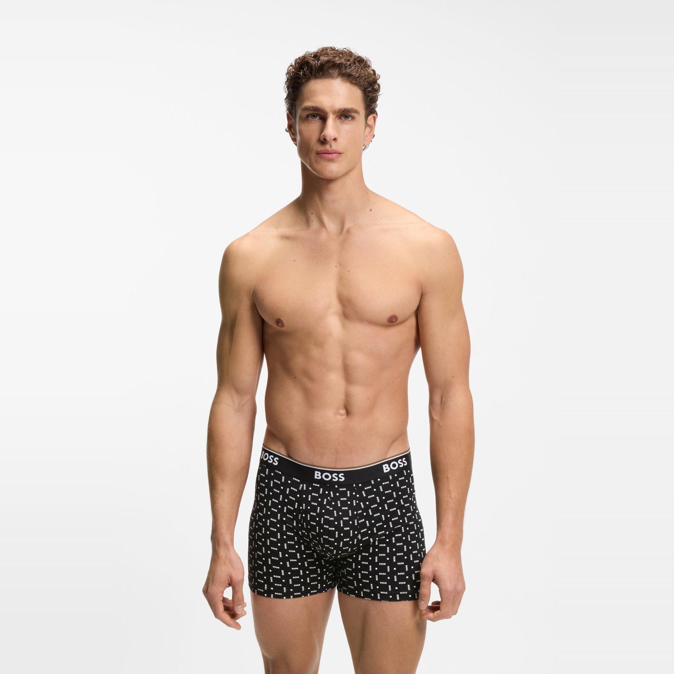 Crna - Boss - Boss Boxerbr 3P Powe Sn99 - 7