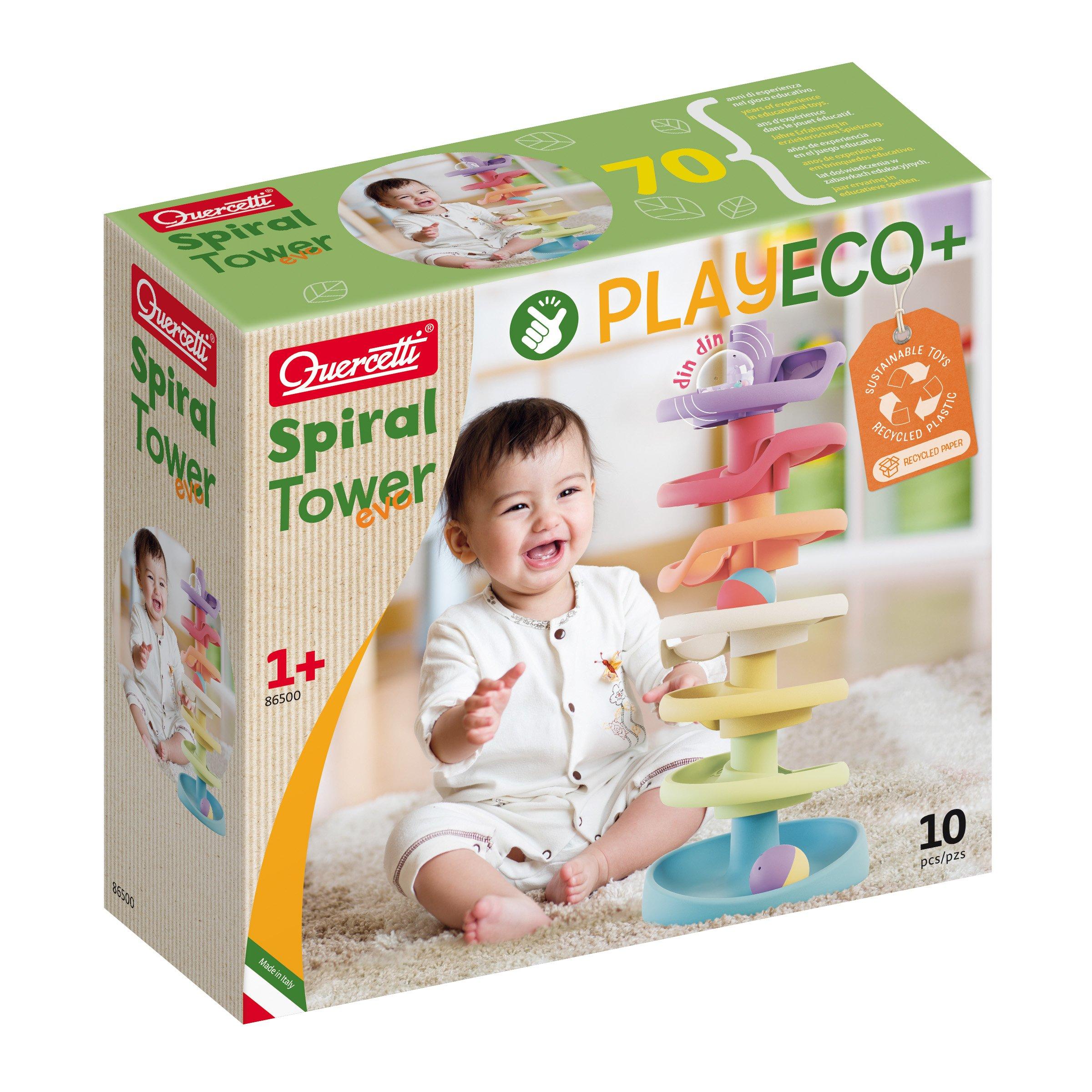Multi - Quercetti - Play Eco+ Spiral Tower Evo - 1