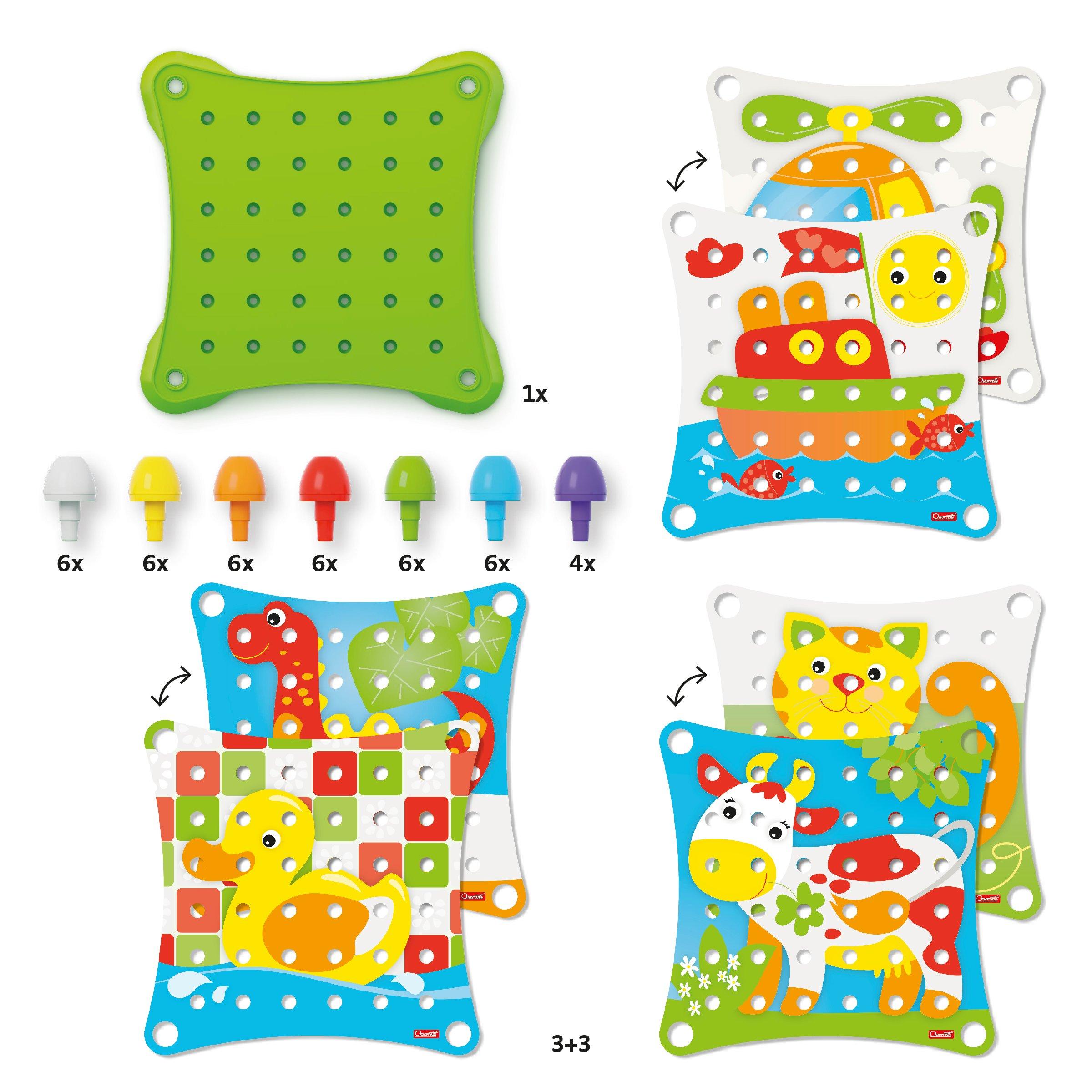 Multi - Quercetti - Jumbo Peggy Evo - 41 Pieces - 3