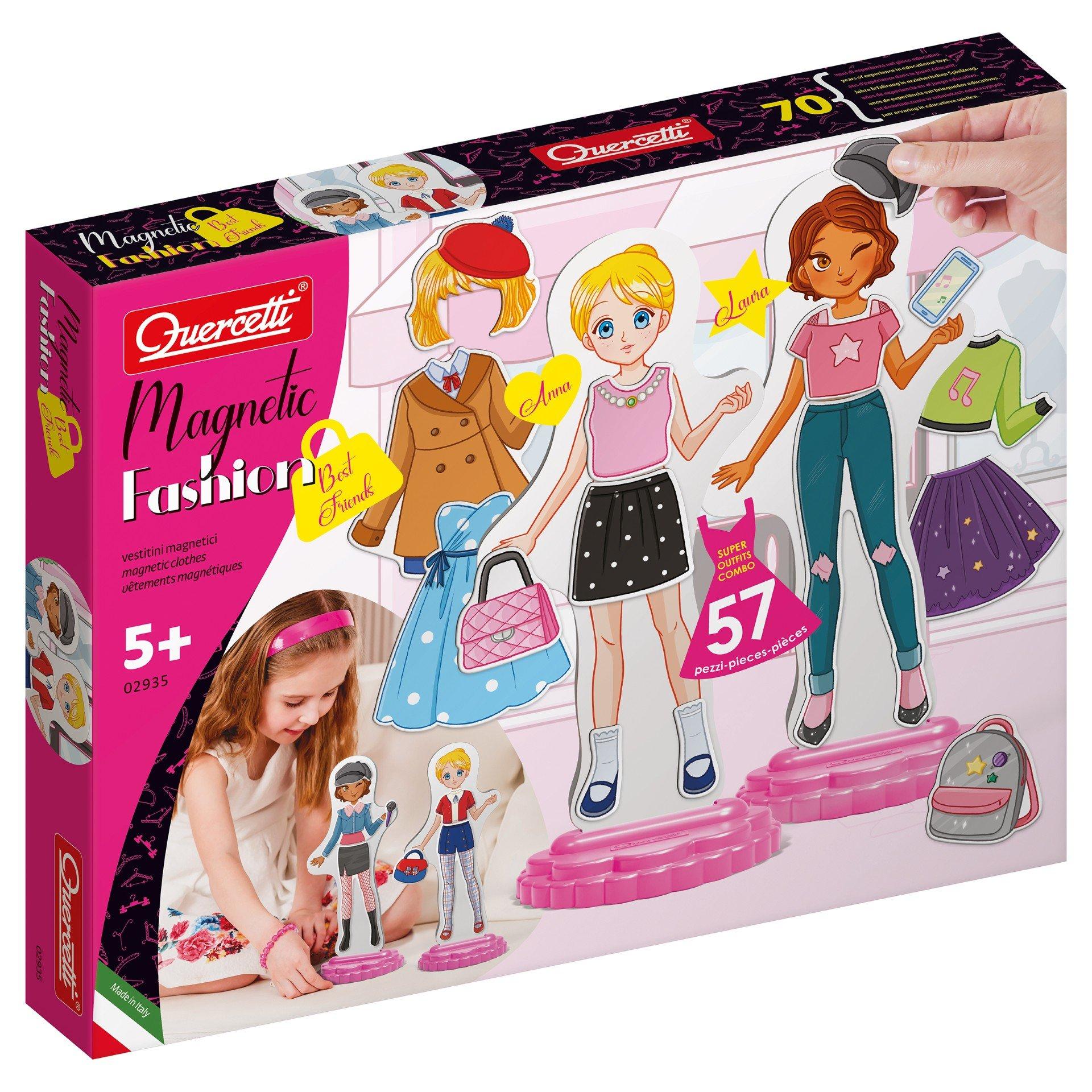 Quercetti  Infant Magnetic Fashion - Best Friends - 