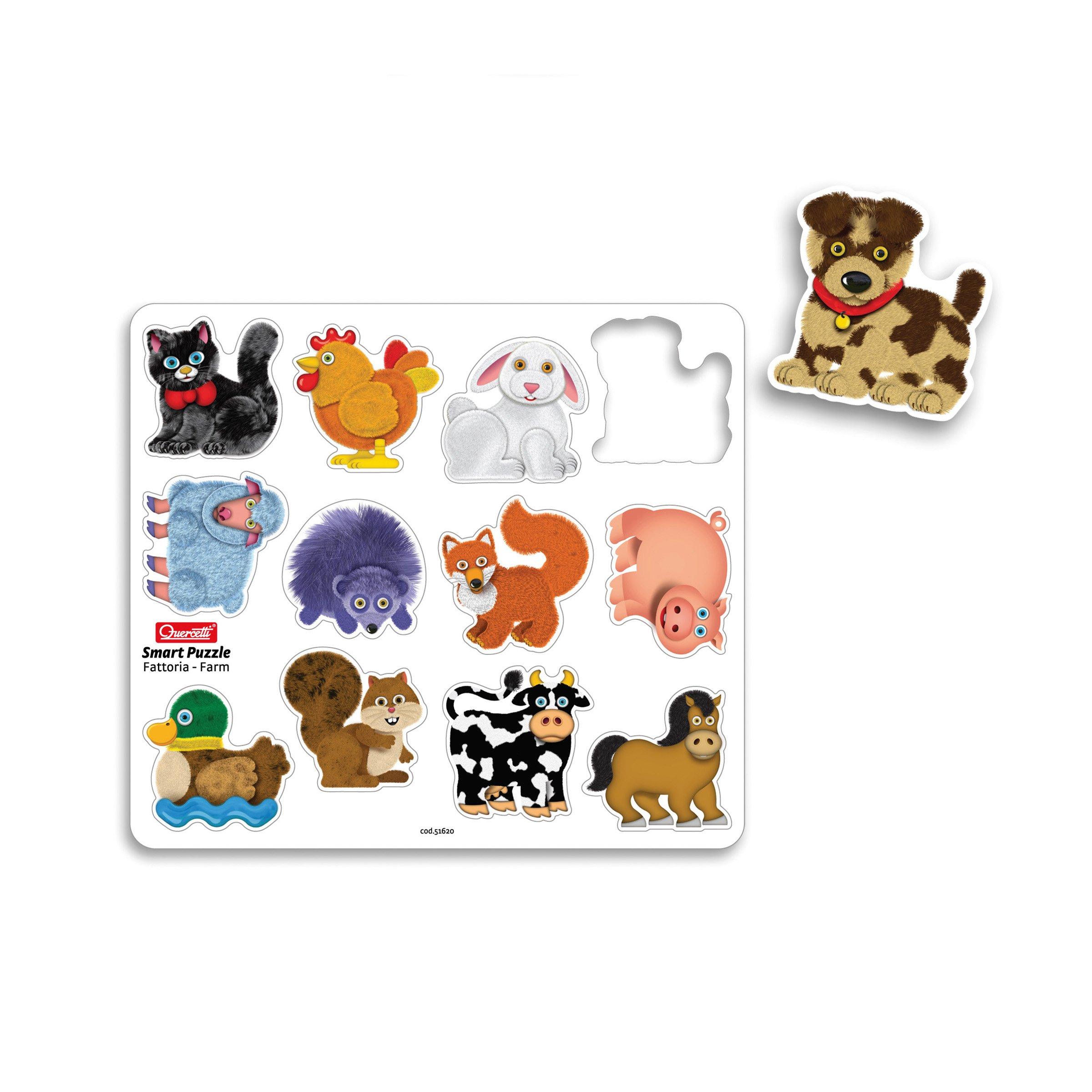 Quercetti Smart Puzzle Farm | Sports Direct