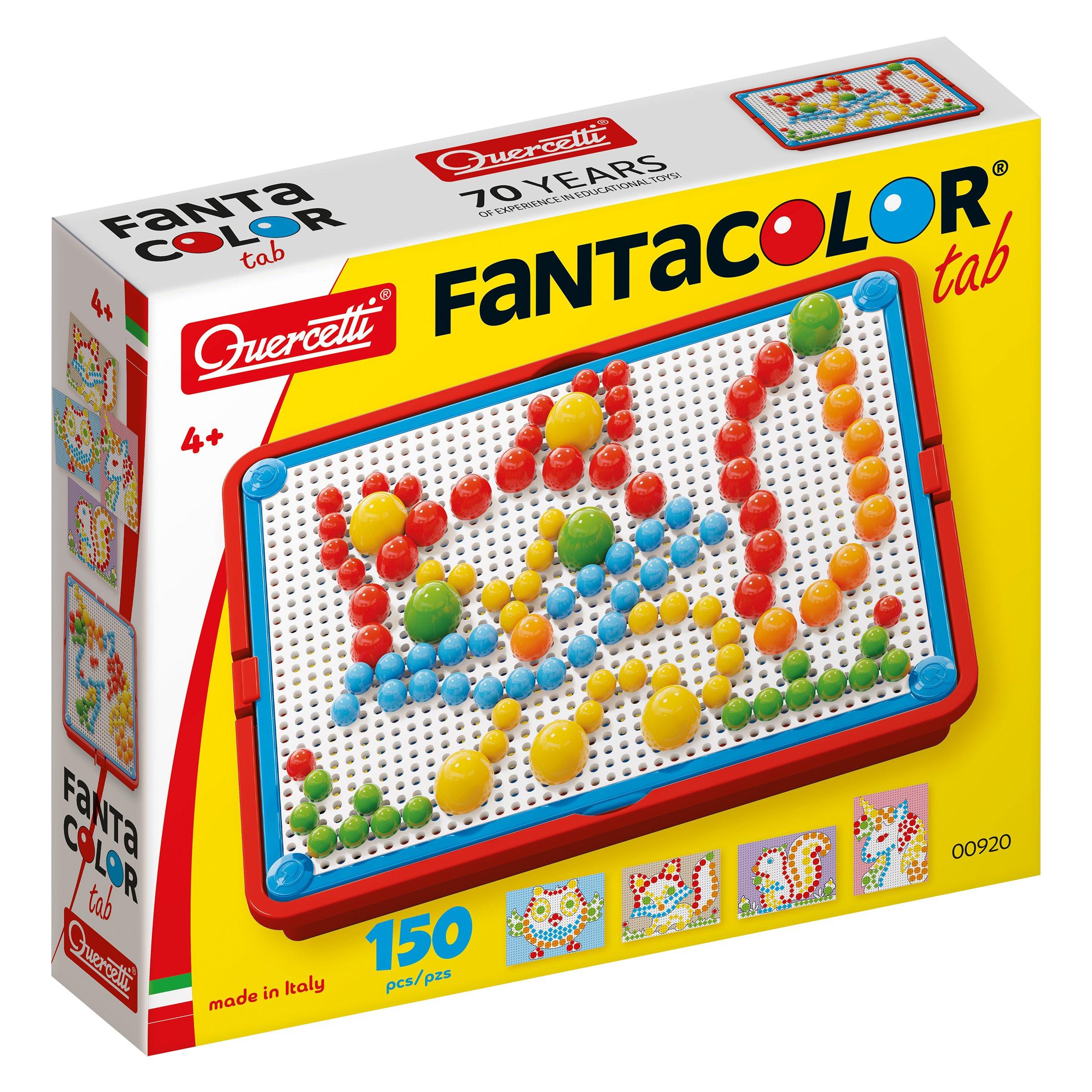 Quercetti  Infant Fantacolor Tab - 150 Pegs - 