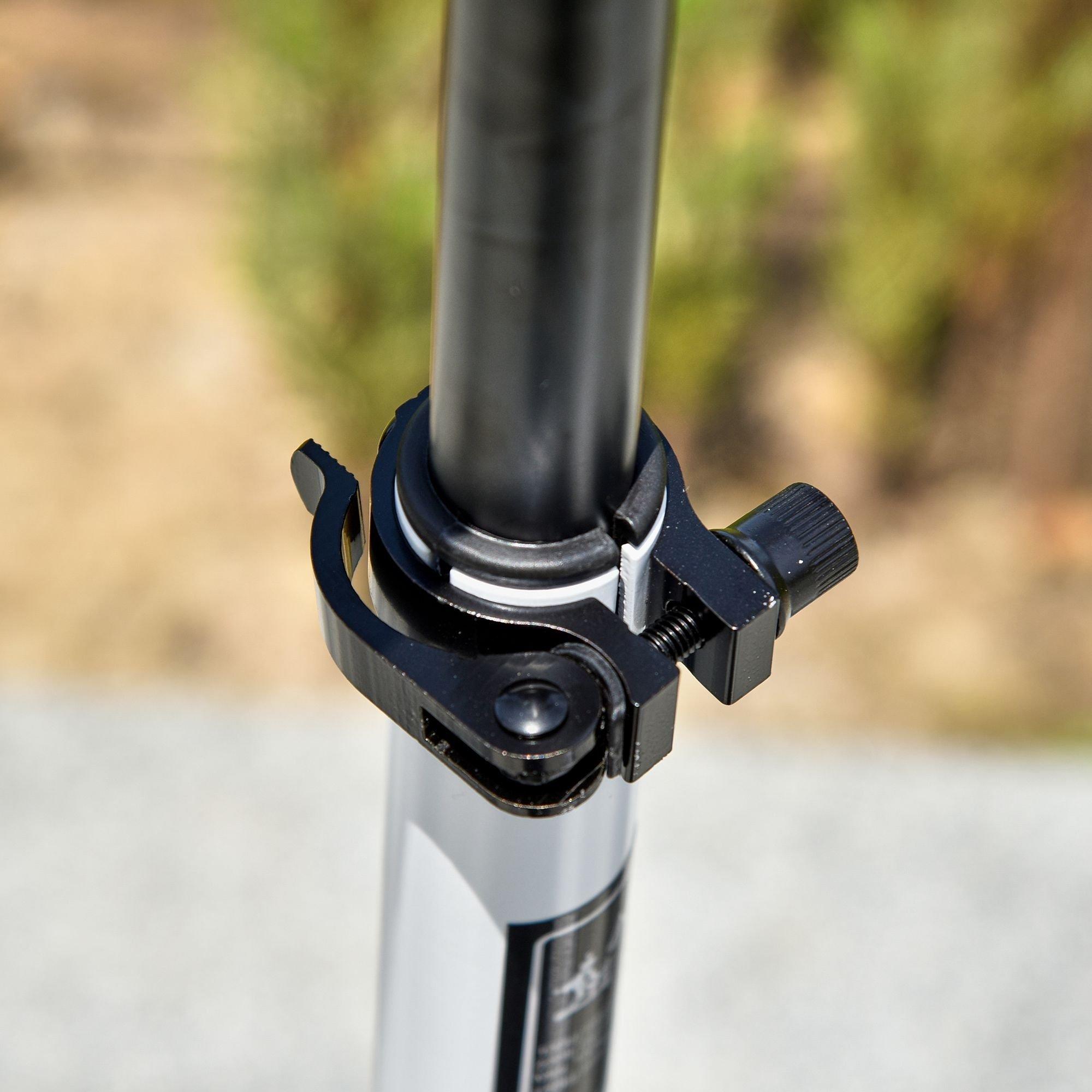 Silver - HOMCOM - Height Ajustable Scooter Foldable with disc break - 4