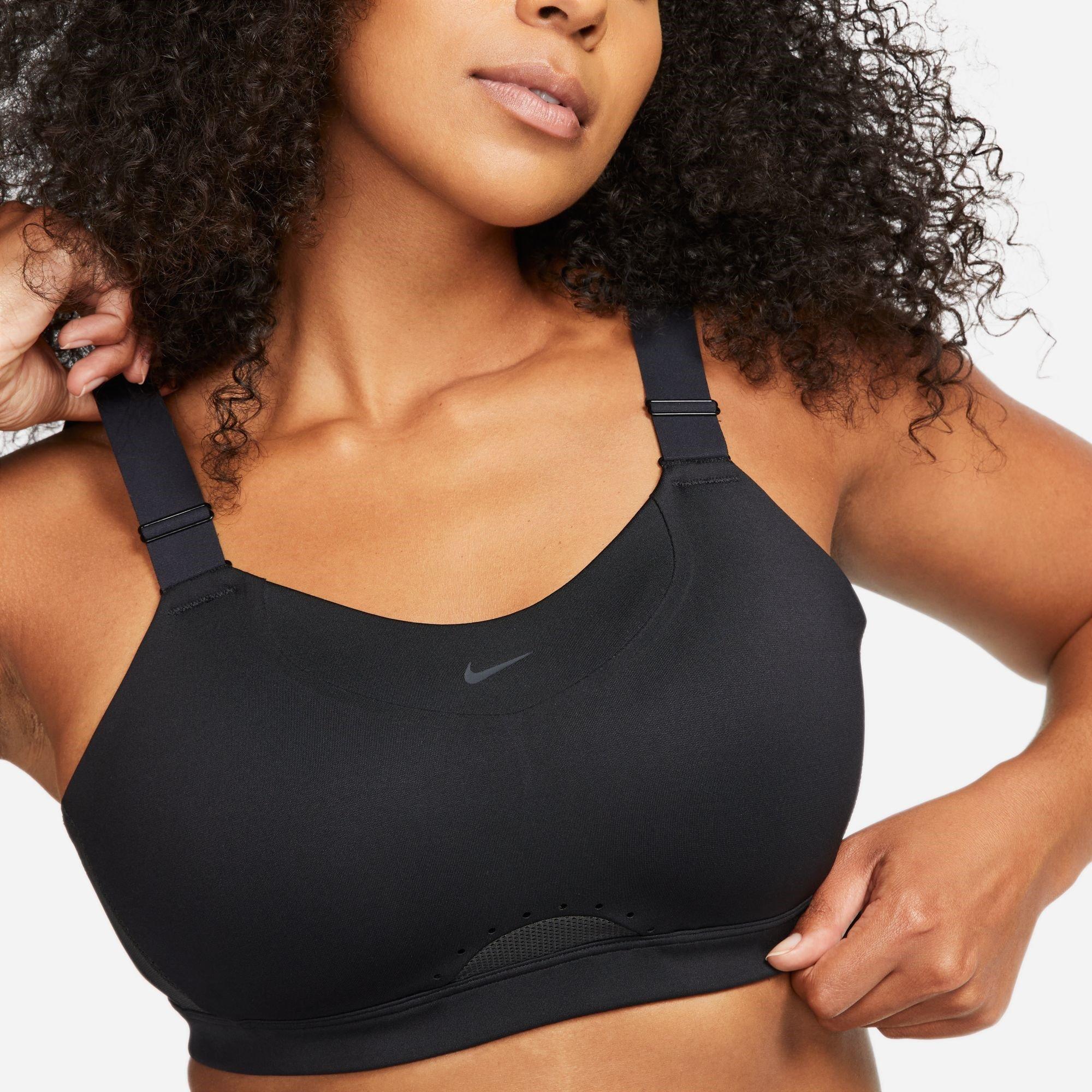 Negro - Nike - Pro Alpha Sports Bra Womens - 3
