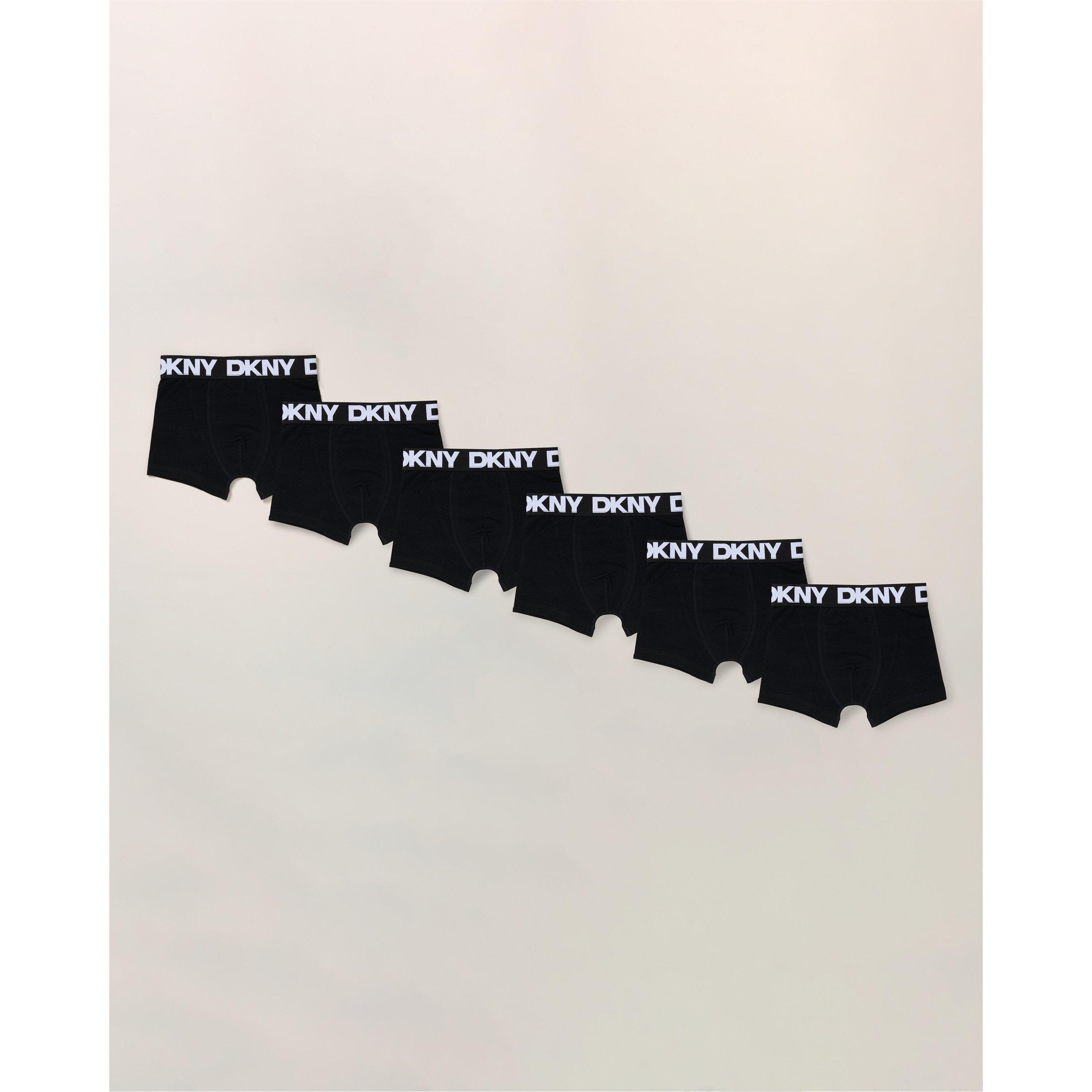 Black - DKNY - 6Pk Boxer Jn00 - 2