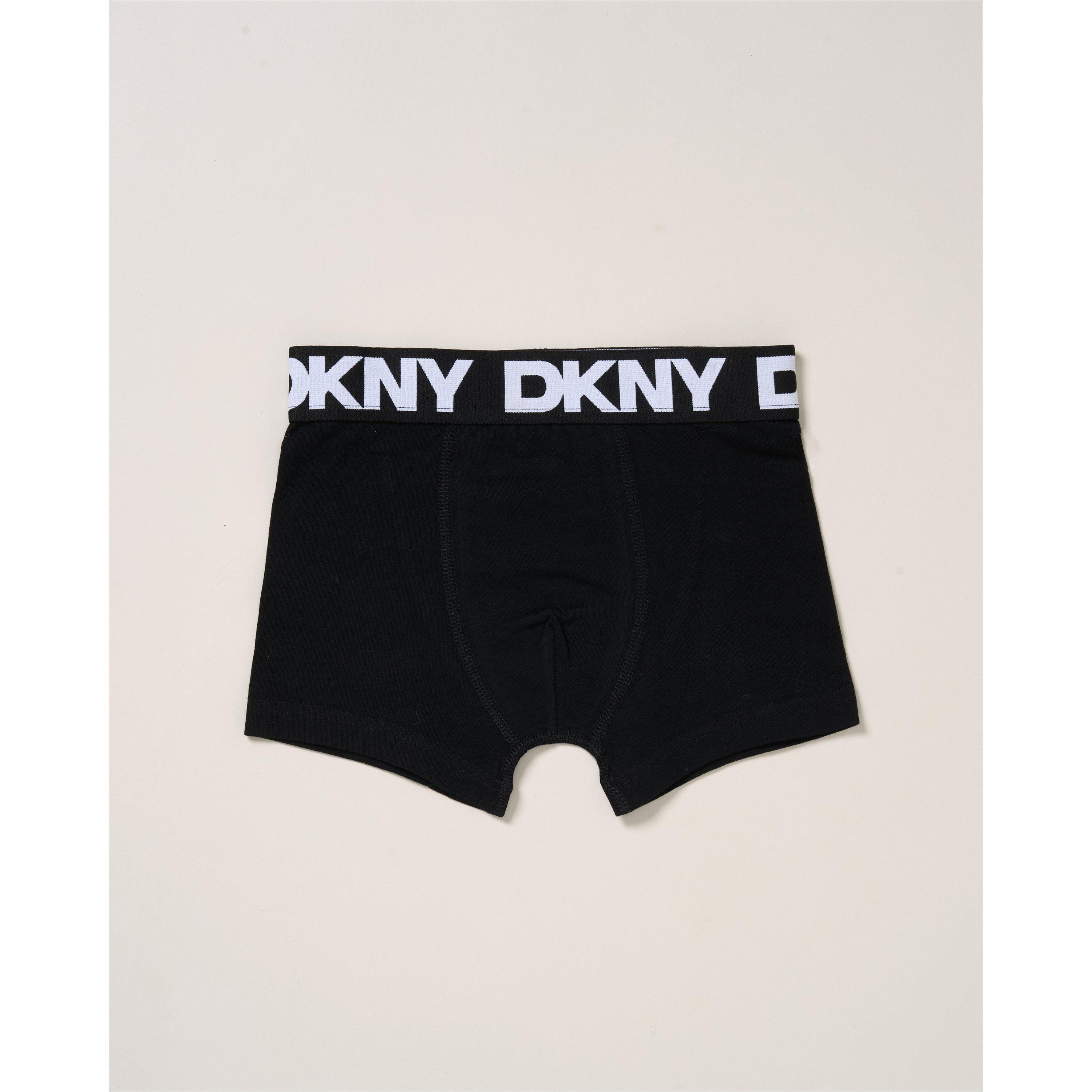 Black - DKNY - 6Pk Boxer Jn00 - 3