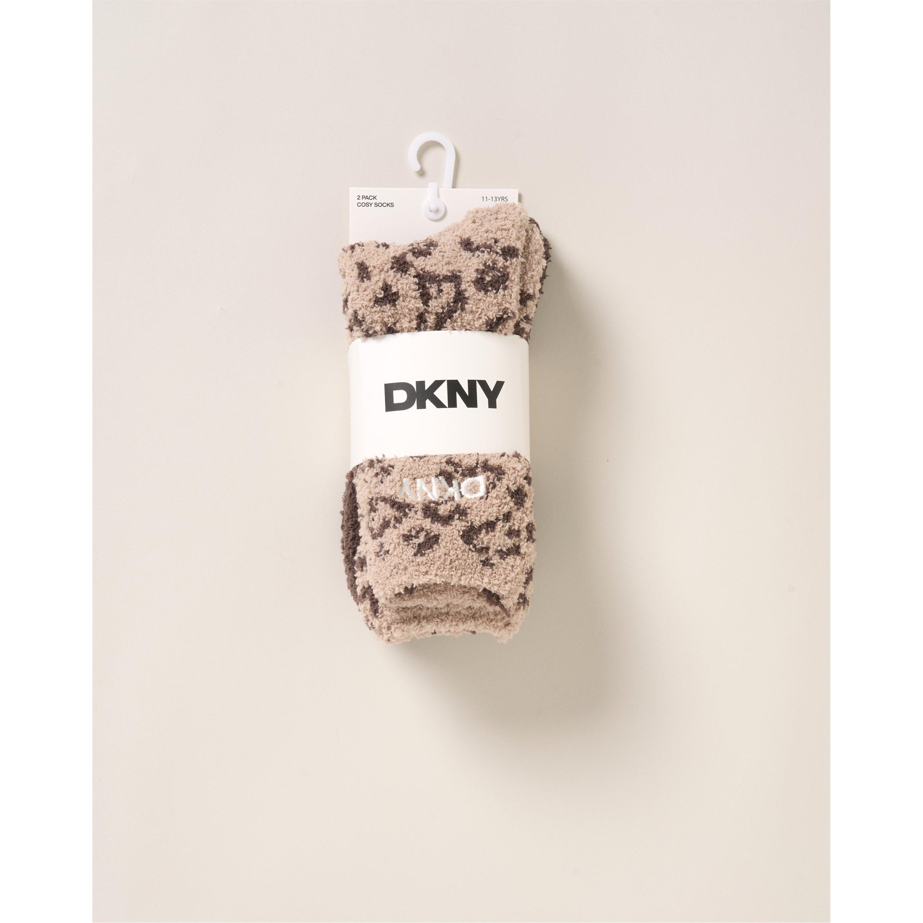 Dkny Girls Kids' Crew Socks - Beige - 11-13 Yrs