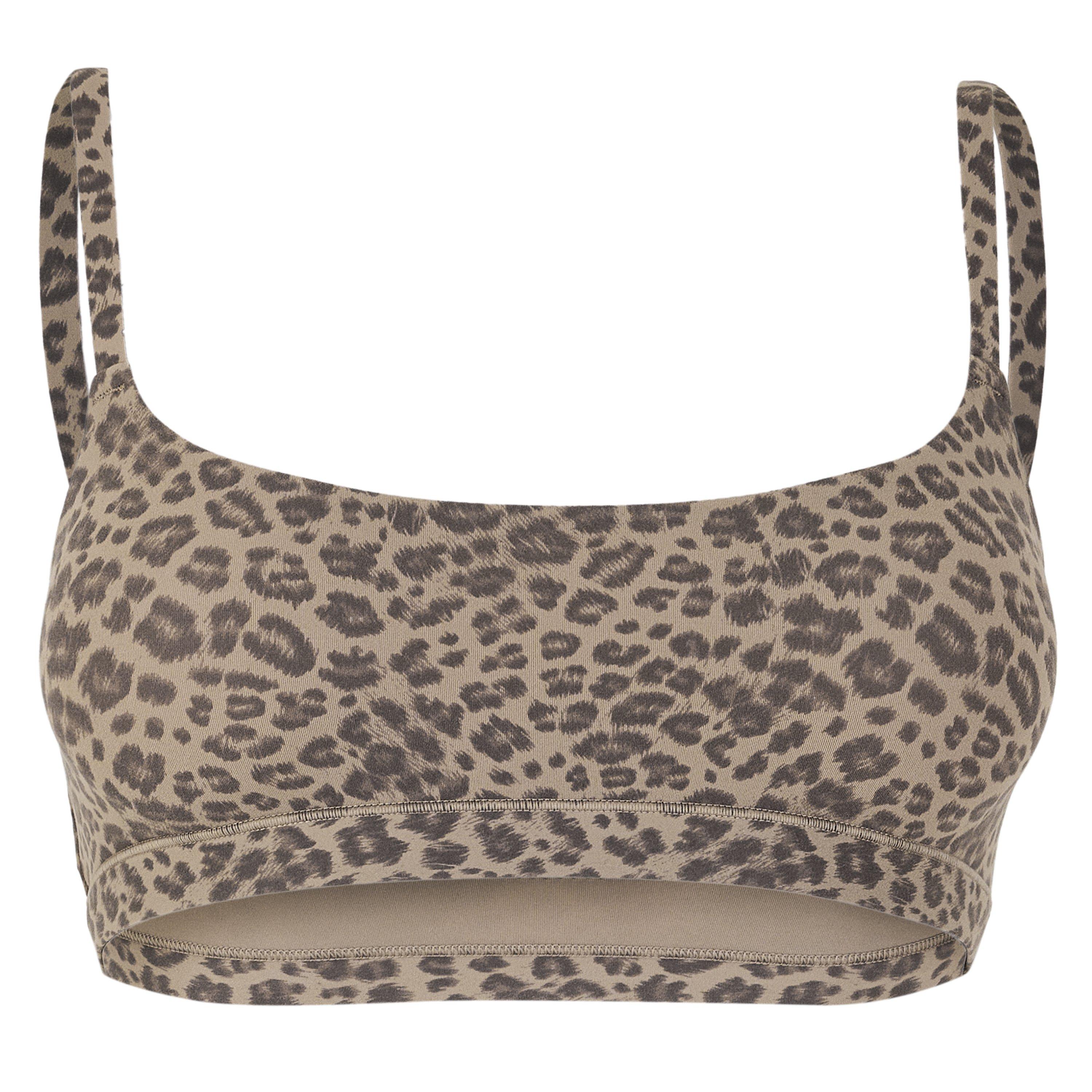 Desert Leopard - SKIMS EDIT - Womens Fits Everybody Scoop Bralette - 1