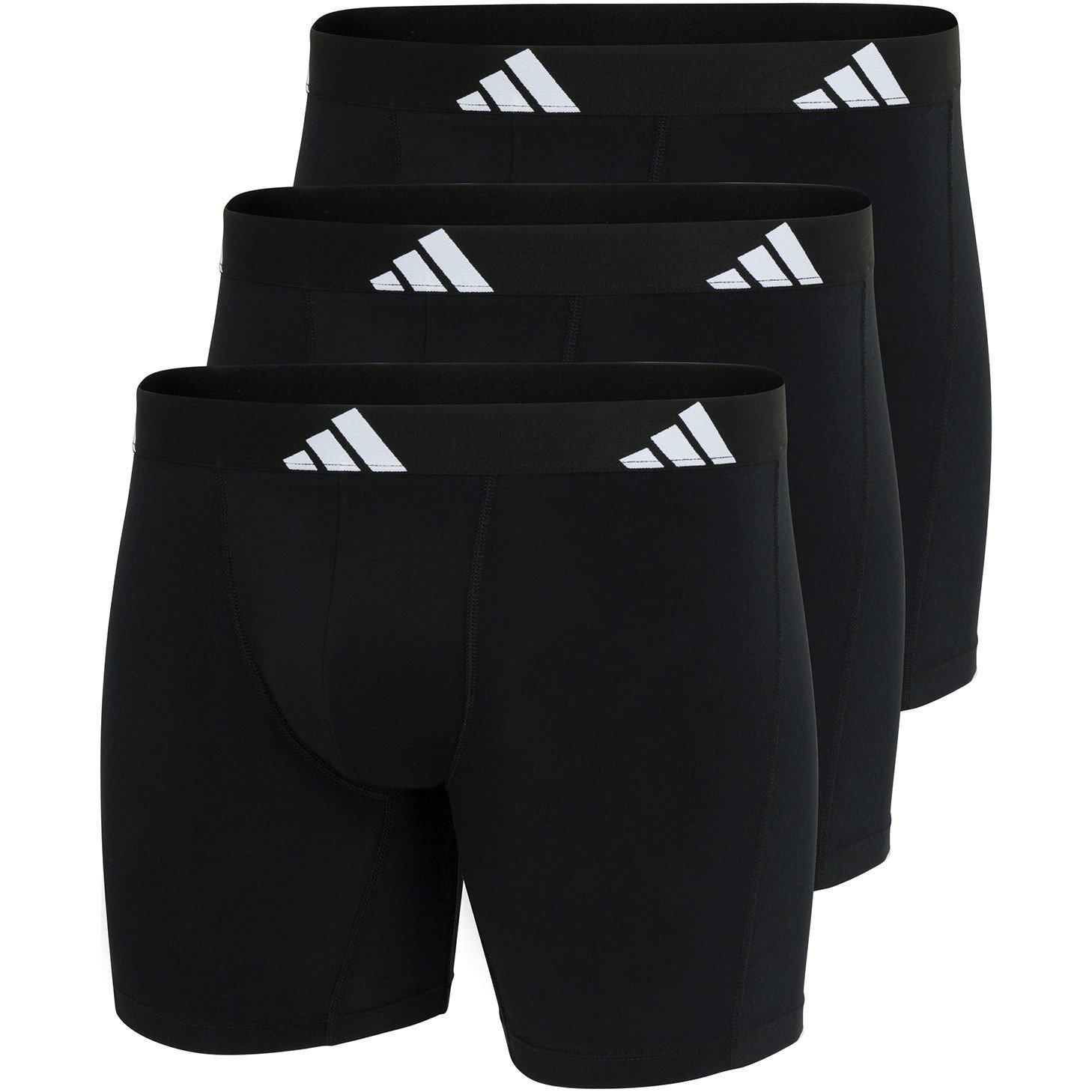 Black - adidas - Active Flex Cotton Boxer Brief (3PK) - 1