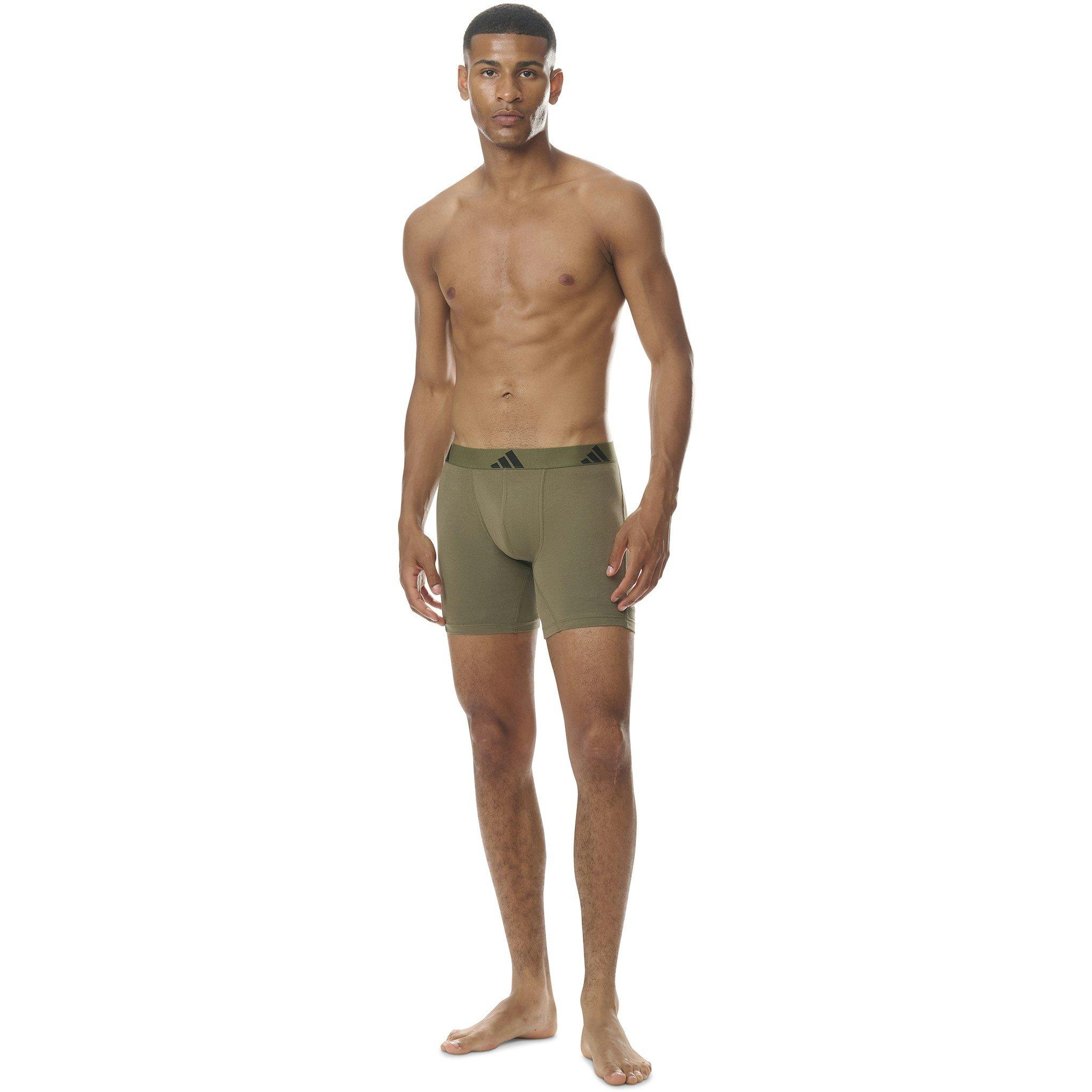 Multi - adidas - Active Flex Cotton Boxer Brief (3PK) - 2