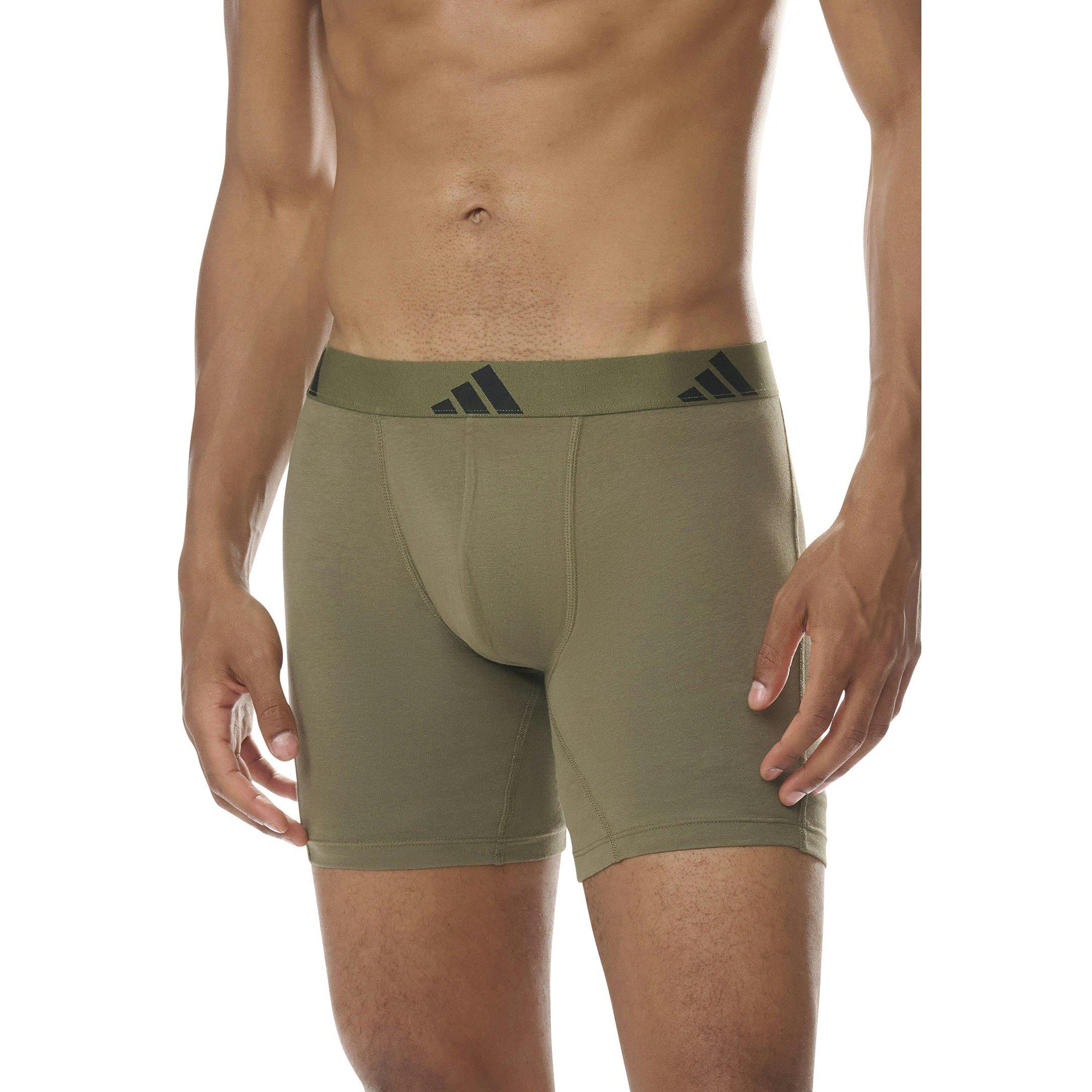 Multi - adidas - Active Flex Cotton Boxer Brief (3PK) - 3