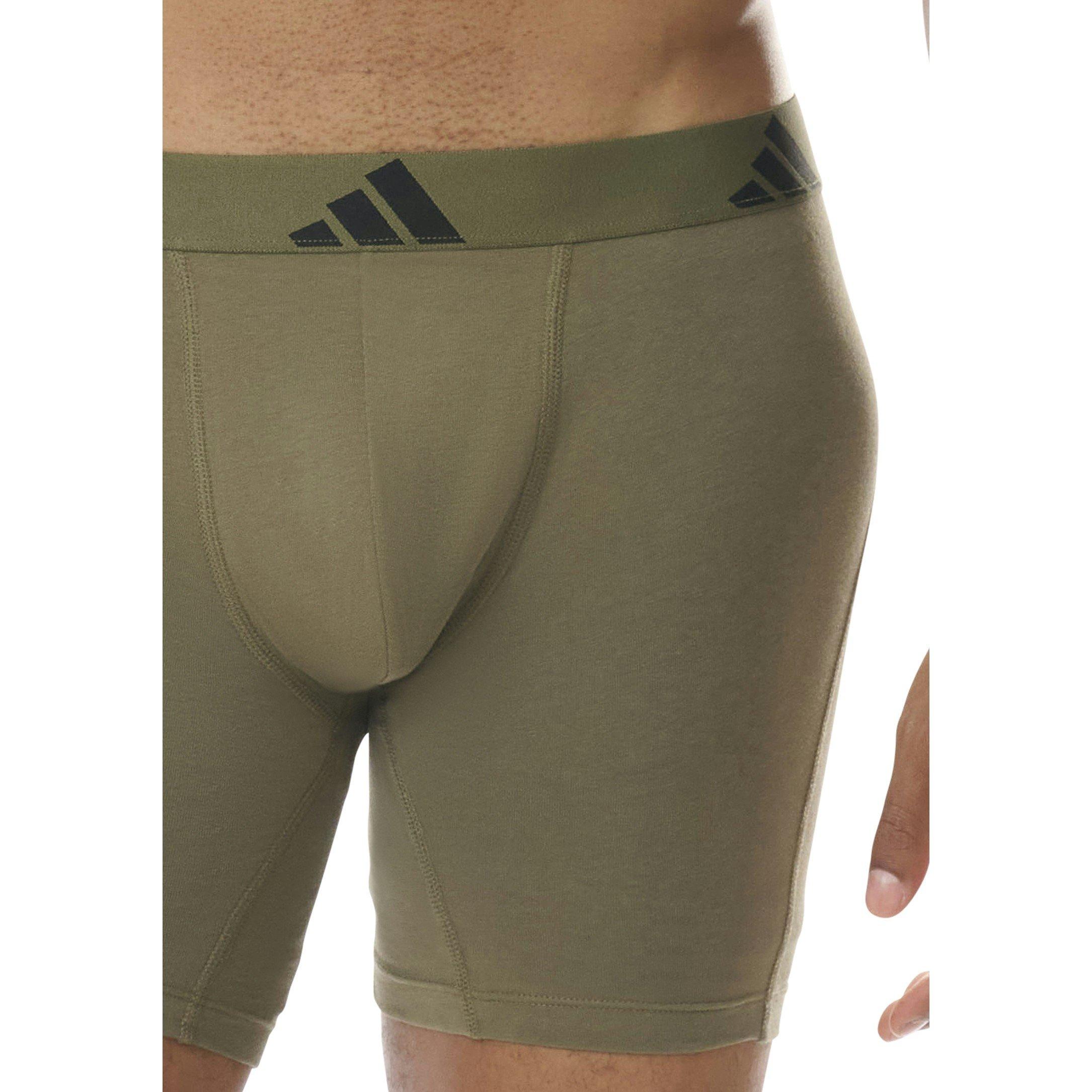 Multi - adidas - Active Flex Cotton Boxer Brief (3PK) - 4