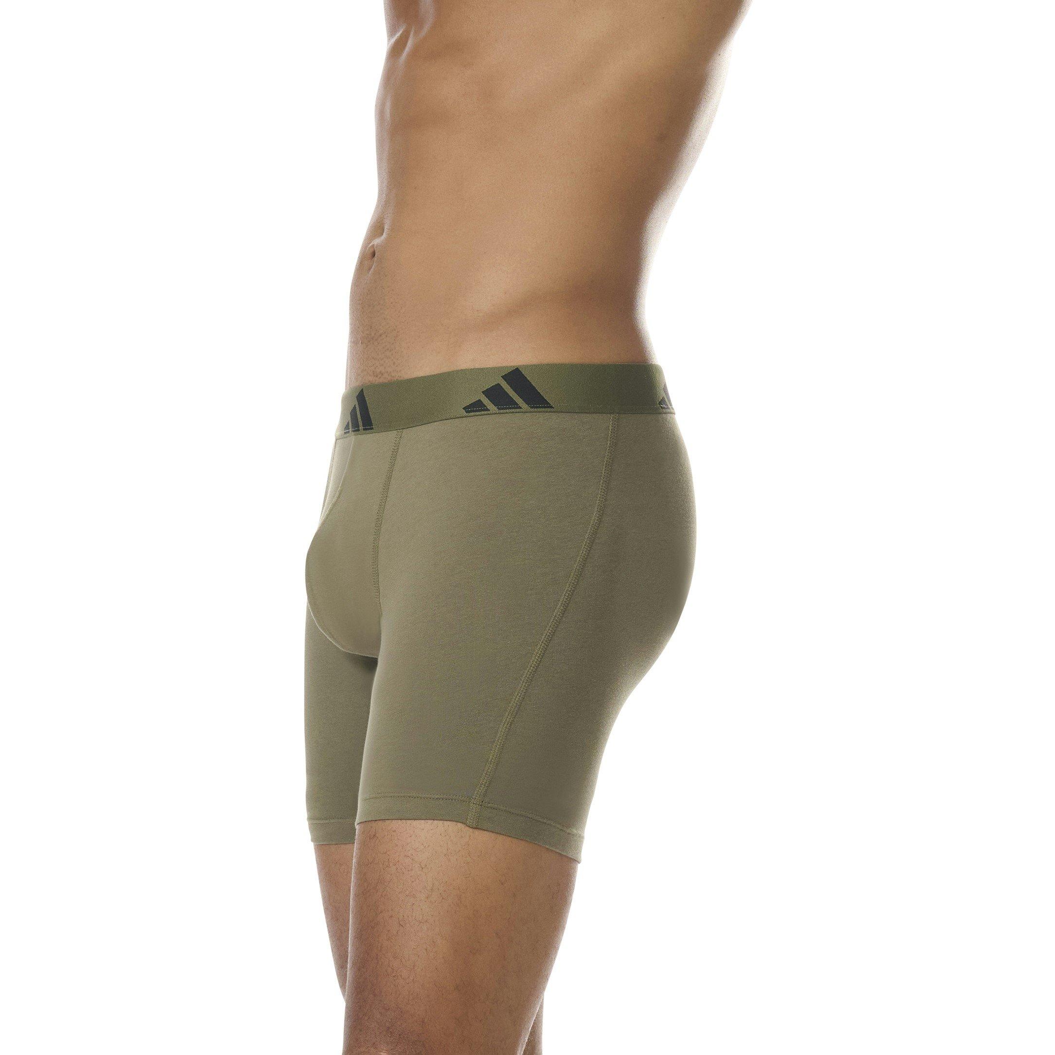 Multi - adidas - Active Flex Cotton Boxer Brief (3PK) - 5