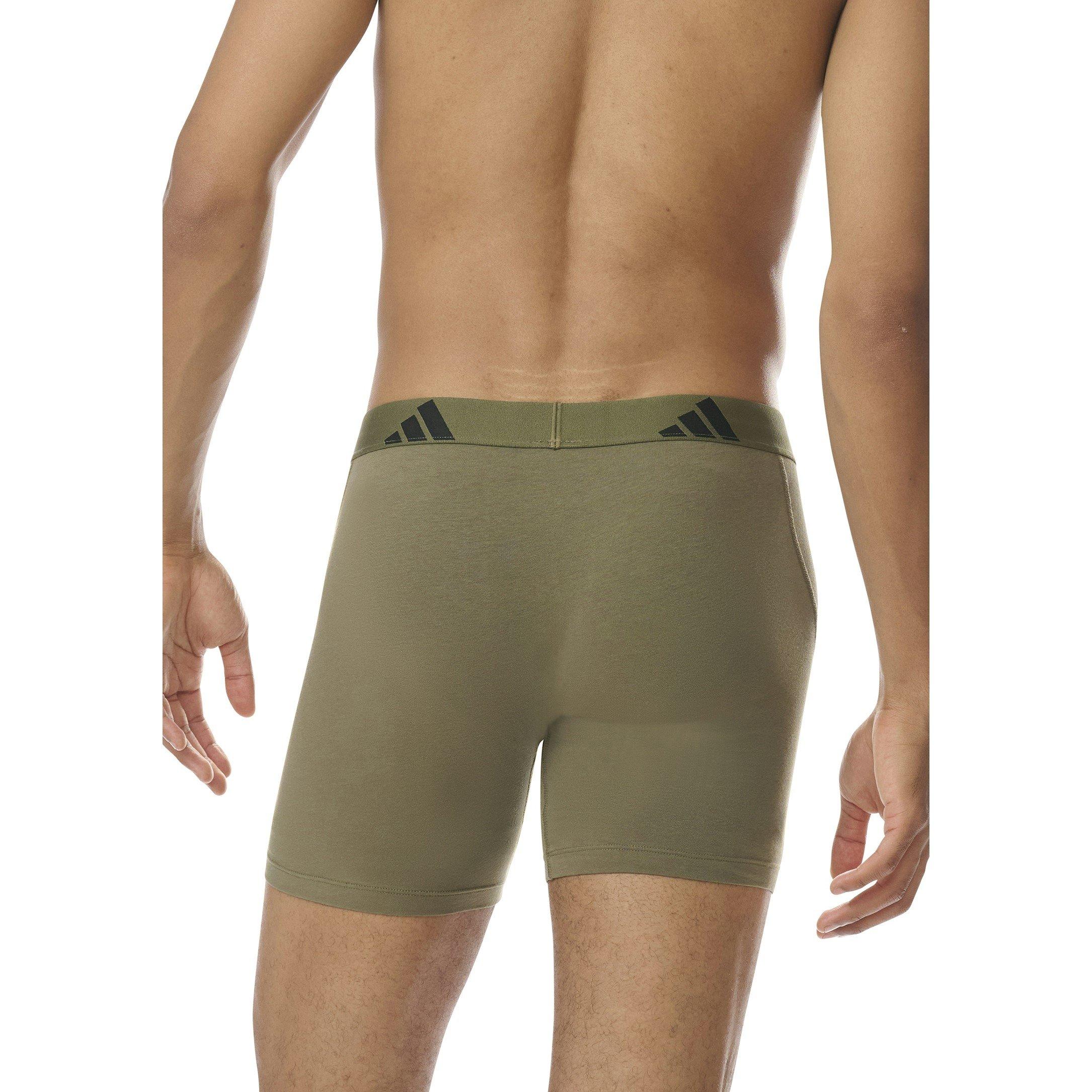 Multi - adidas - Active Flex Cotton Boxer Brief (3PK) - 6