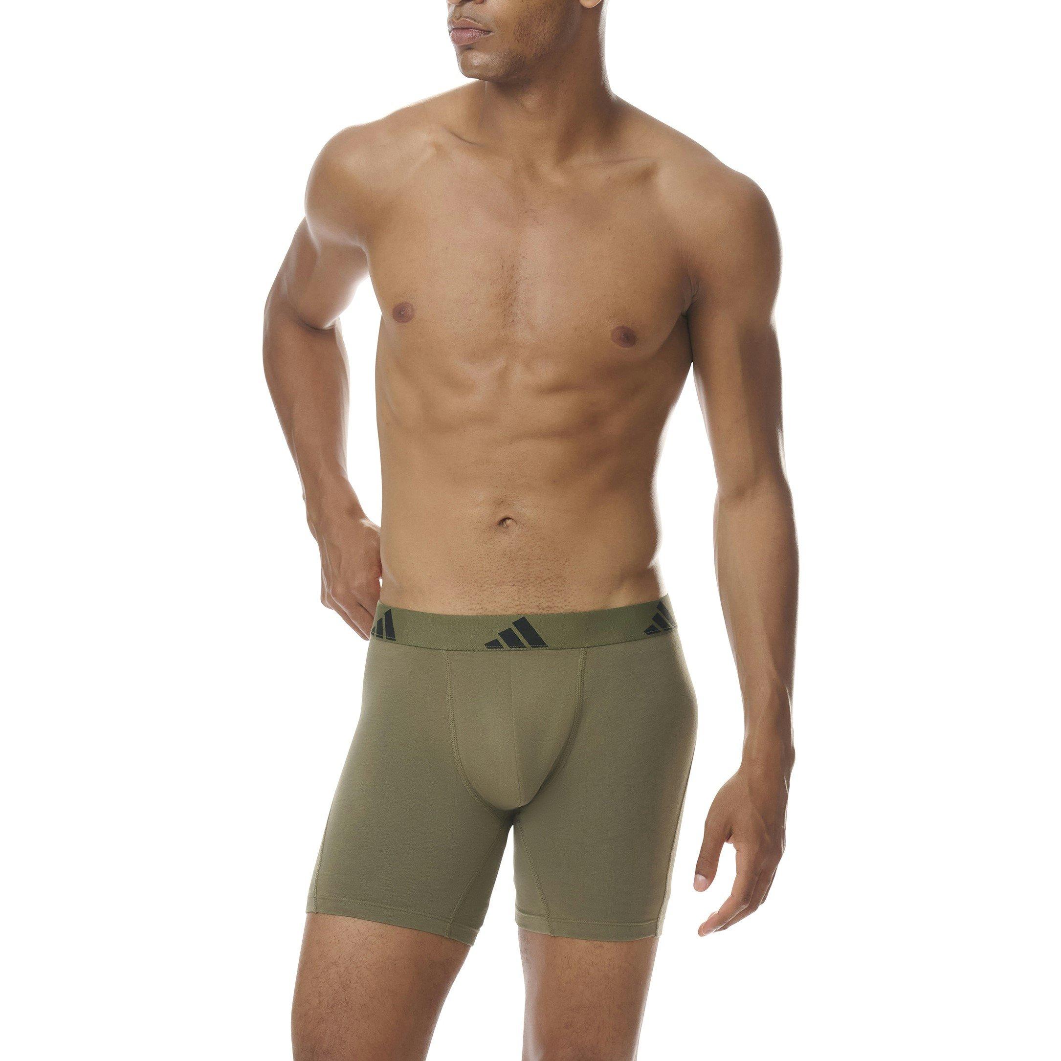 Multi - adidas - Active Flex Cotton Boxer Brief (3PK) - 7