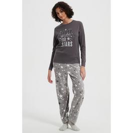 Linea Ladies Star Pyjama and Sock Gift Set