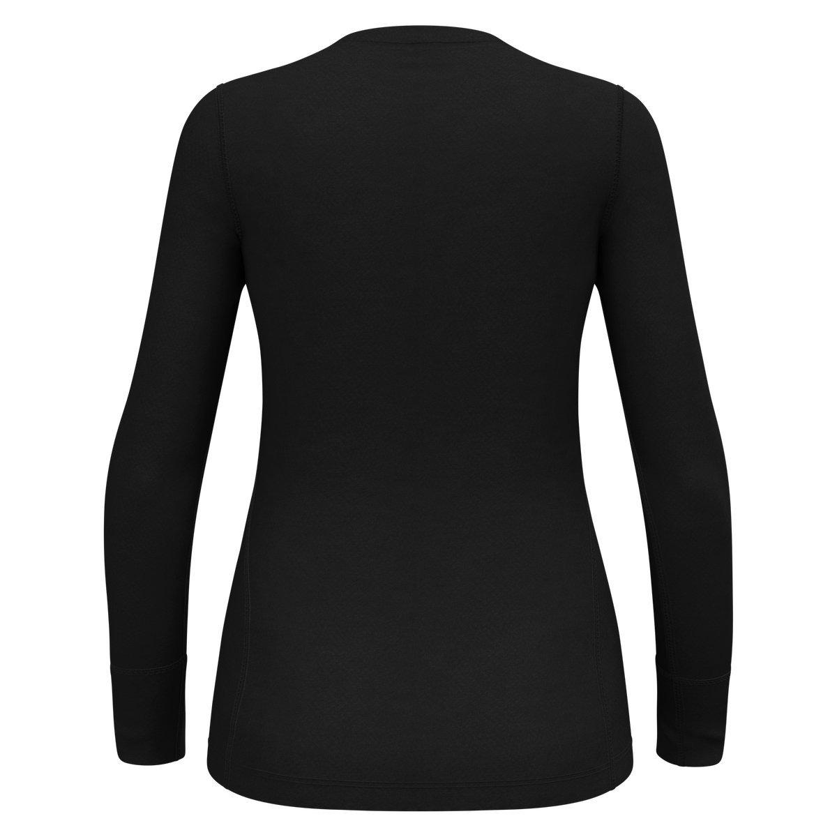 Zwart - Odlo - Marino Base Layer Top Womens - 2