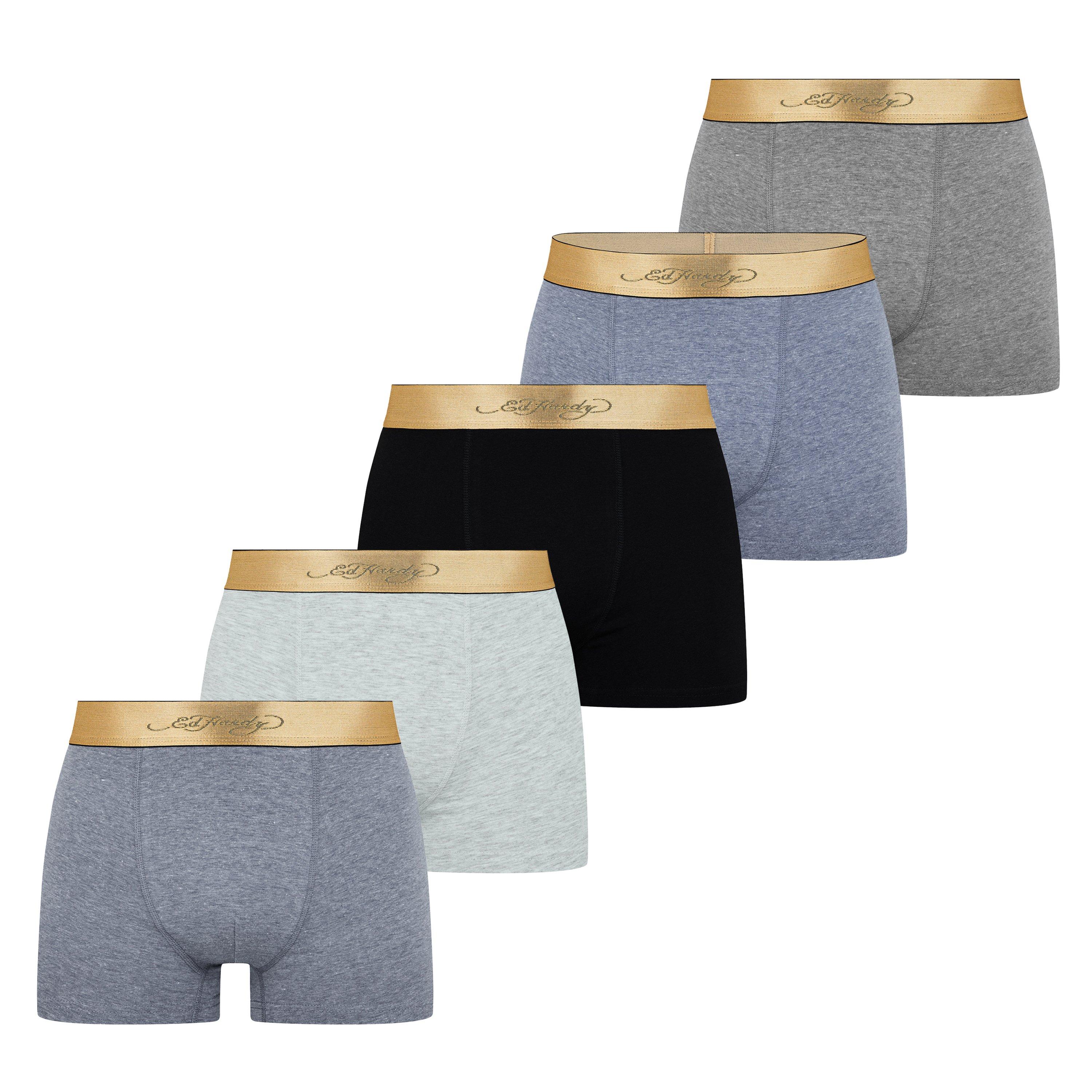 Multi - Ed Hardy - Men's Rixey Boxer Briefs Pack - 1