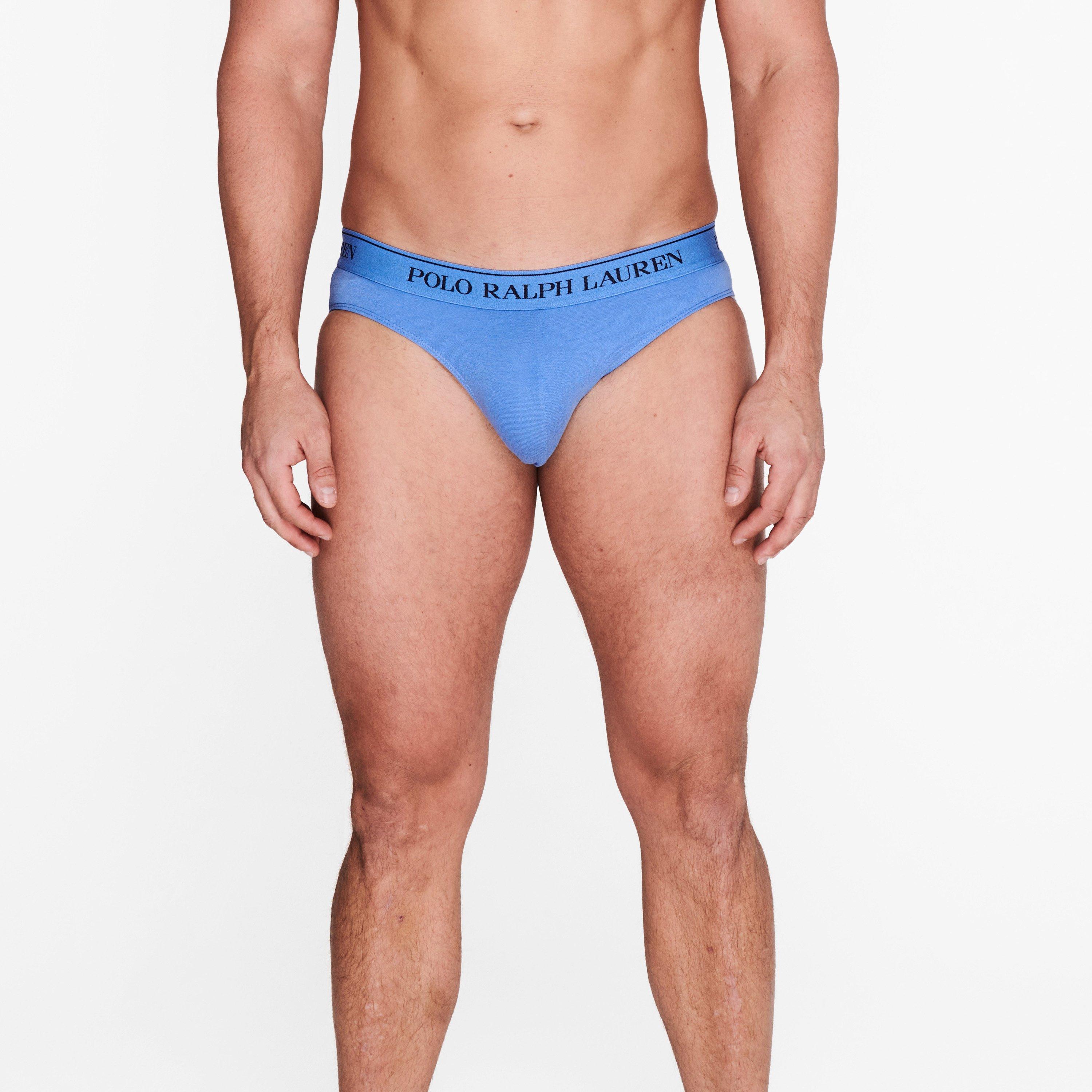 Blue Multi - Polo Ralph Lauren - Men's 3-Pack Briefs - 2