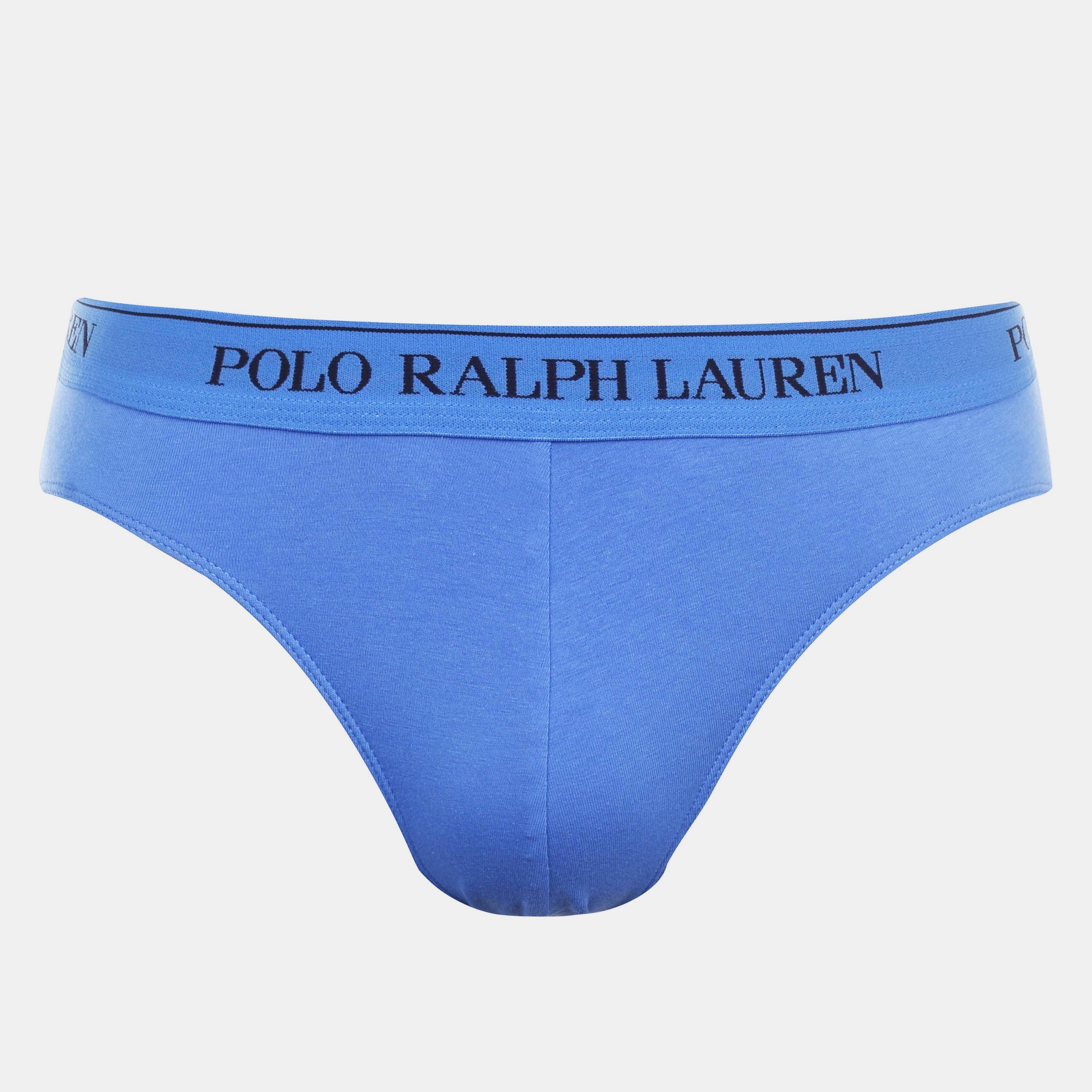 Blue Multi - Polo Ralph Lauren - Men's 3-Pack Briefs - 6
