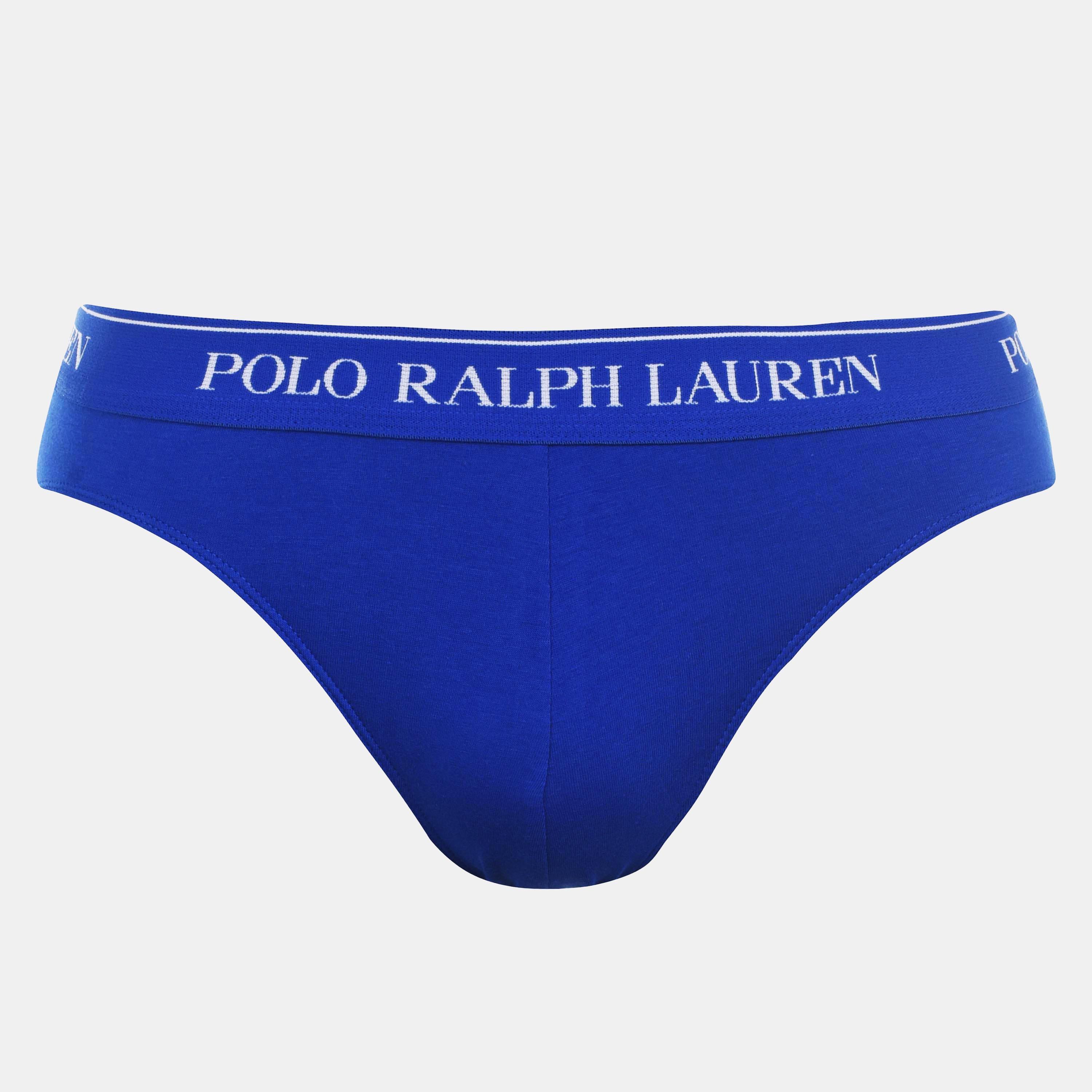 Blue Multi - Polo Ralph Lauren - Men's 3-Pack Briefs - 9