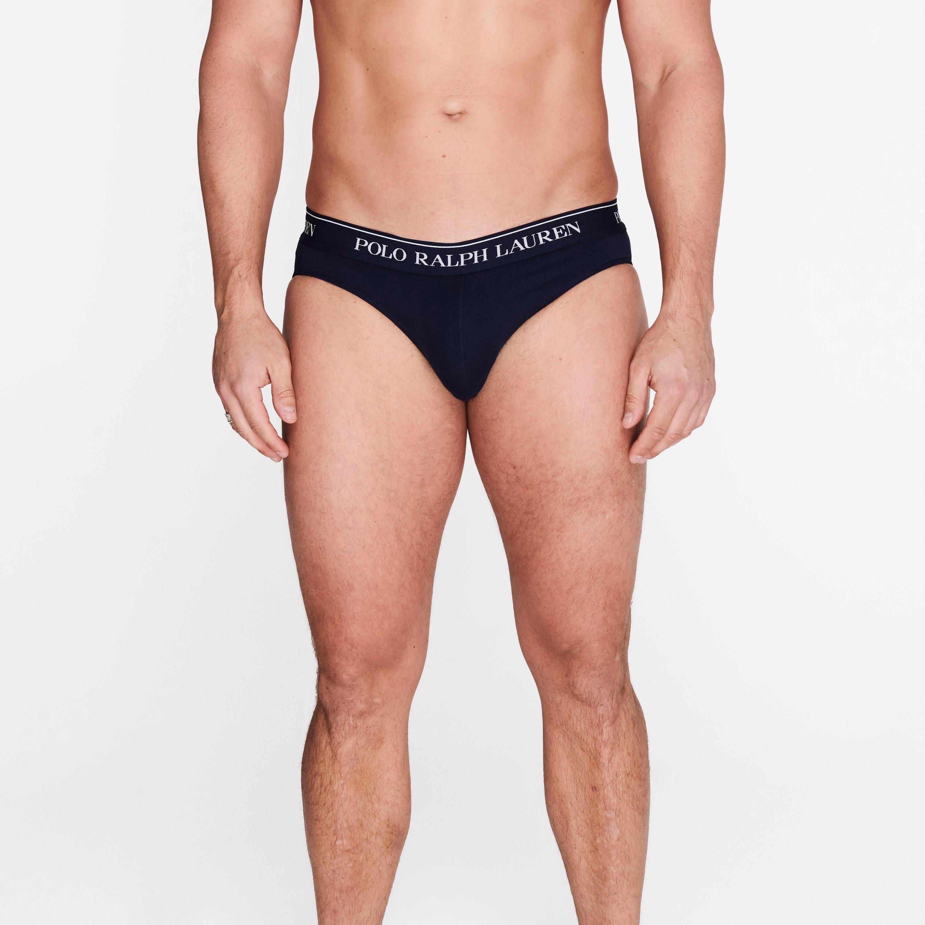 Blue Multi - Polo Ralph Lauren - Men's 3-Pack Briefs - 4