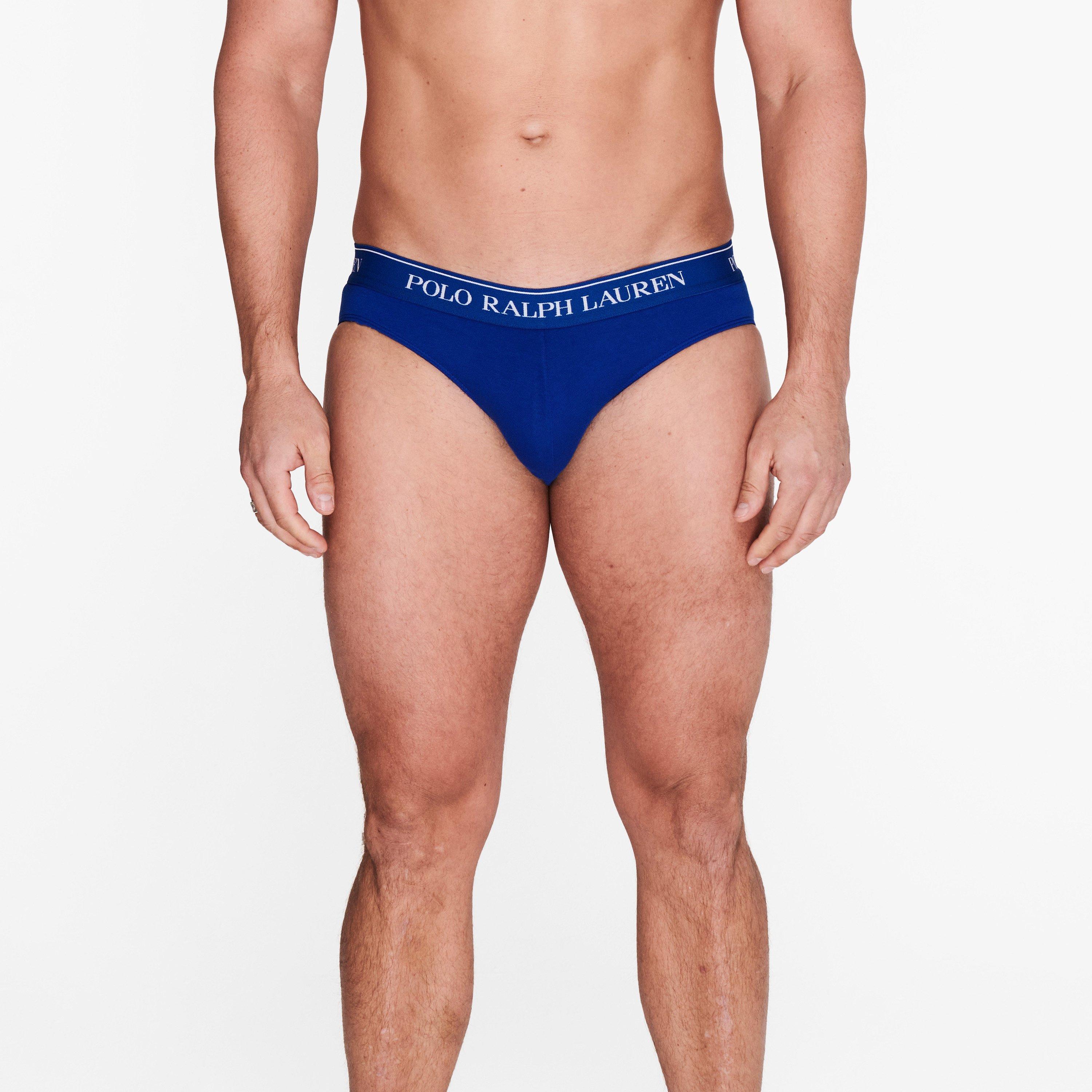 Blue Multi - Polo Ralph Lauren - Men's 3-Pack Briefs - 5