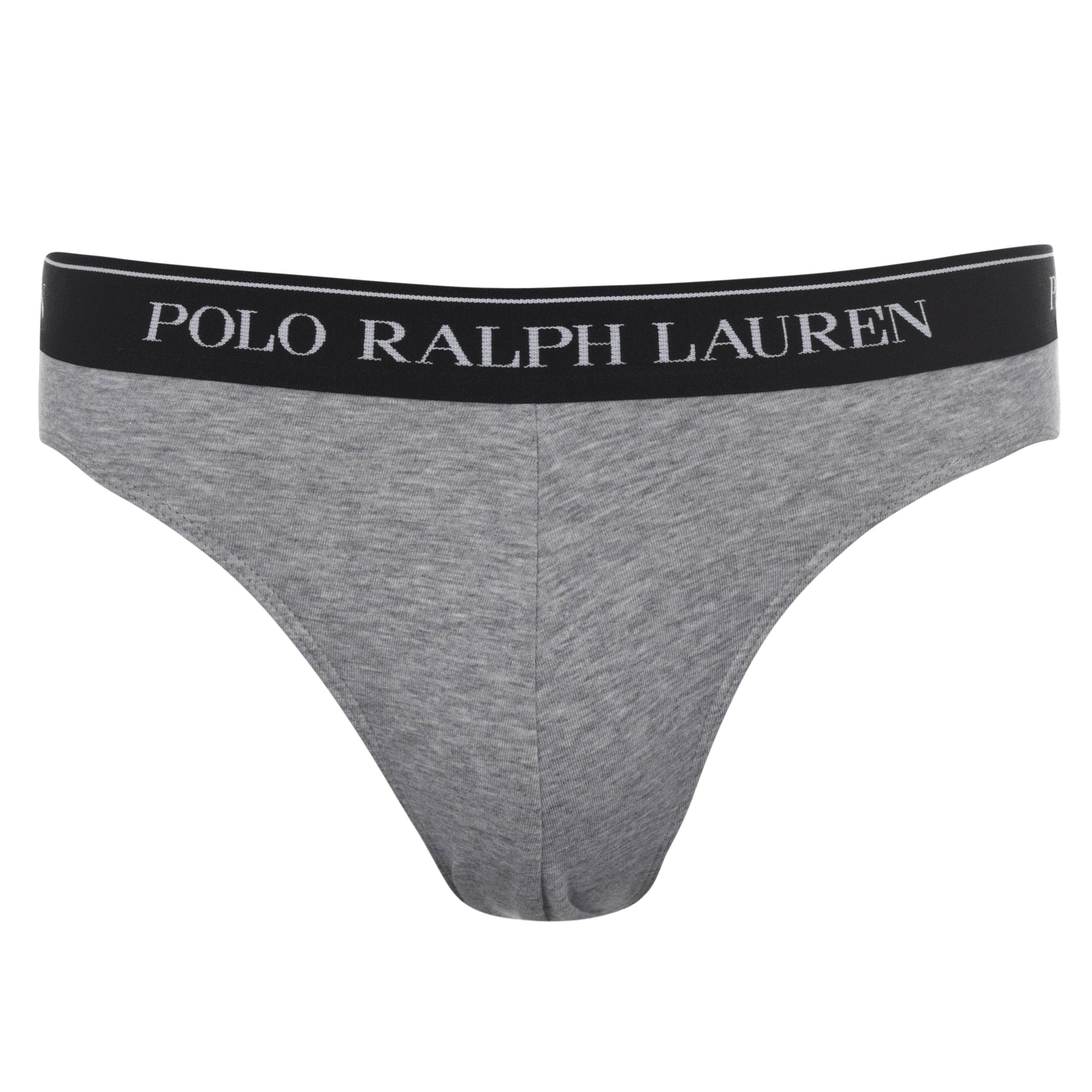 Blk/Wht/Grey - Polo Ralph Lauren - Men's Cotton 3-Pack Boxer Briefs - 9