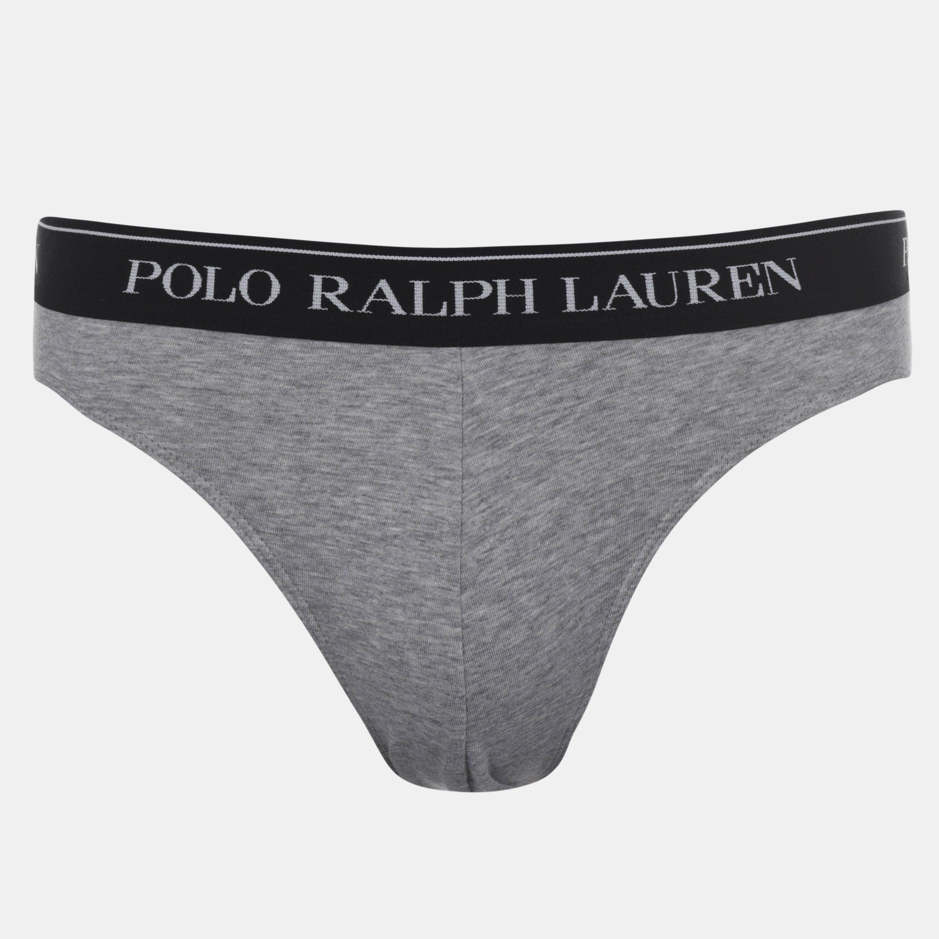 Blk/Wht/Grey - Polo Ralph Lauren - Men's Cotton 3-Pack Boxer Briefs - 6