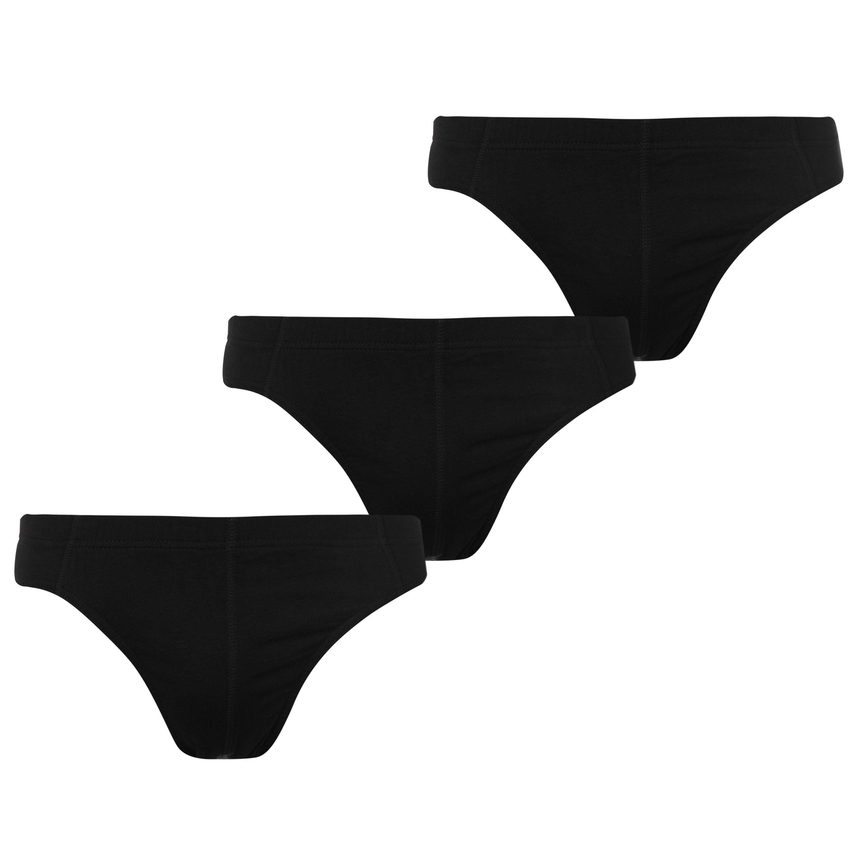 Noir - Slazenger - 3 Pack Briefs Mens - 1