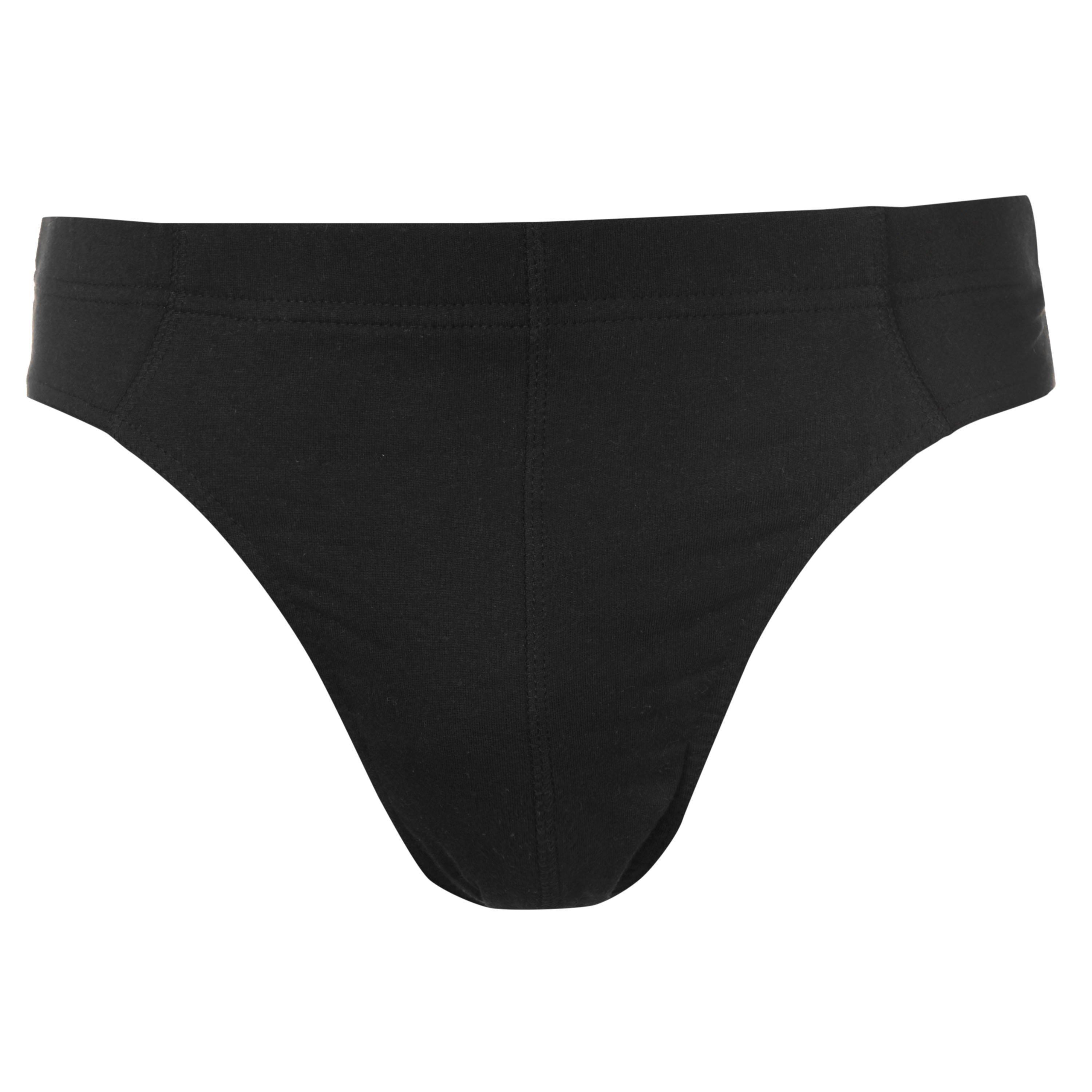 Sort/Grå - Slazenger - 3 Pack Briefs Mens - 8
