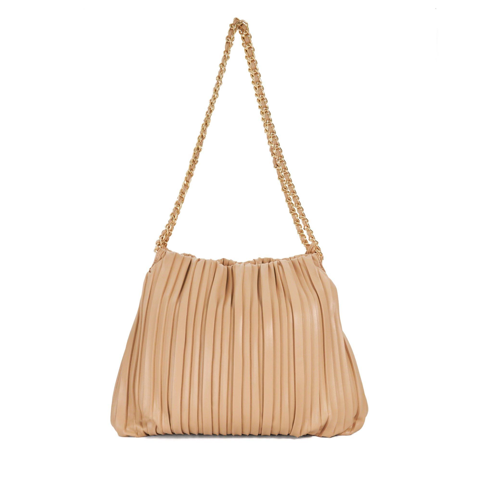 Pink - Dune London - Dominic Pleated Chain Handle Bag - 2