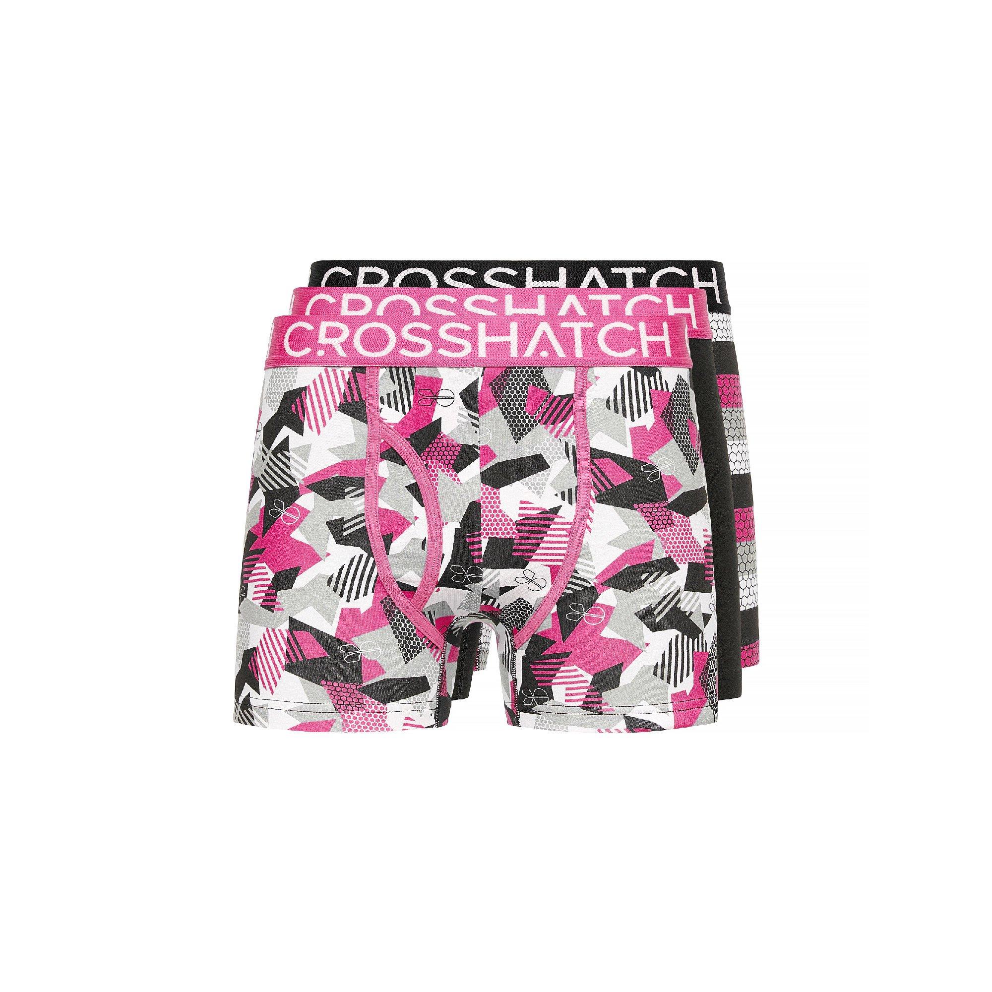 мъжко 's Crystaline 3 Pack Boxer Briefs