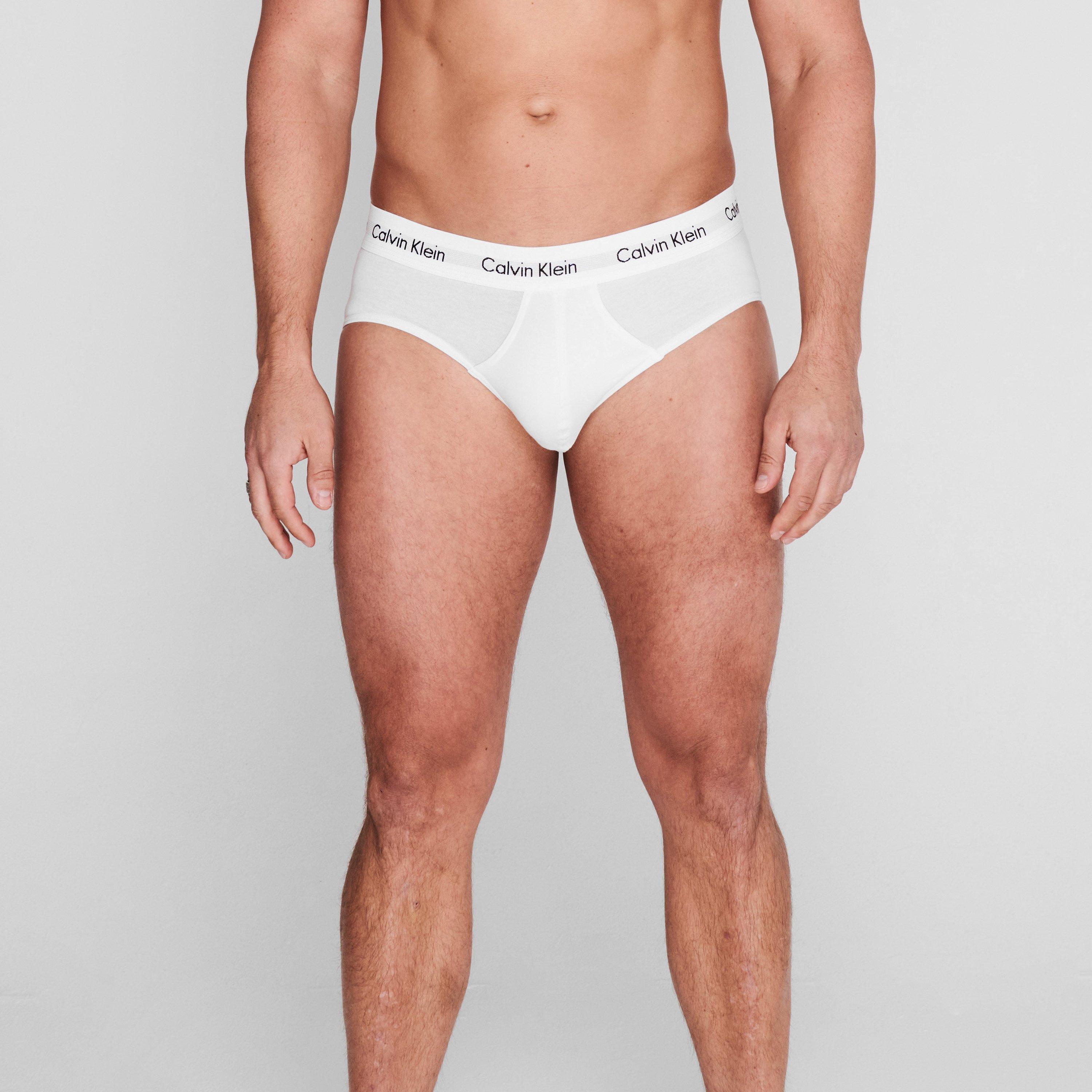 Wht/Blk/Gry - Calvin Klein - 3 Pack Briefs - 2