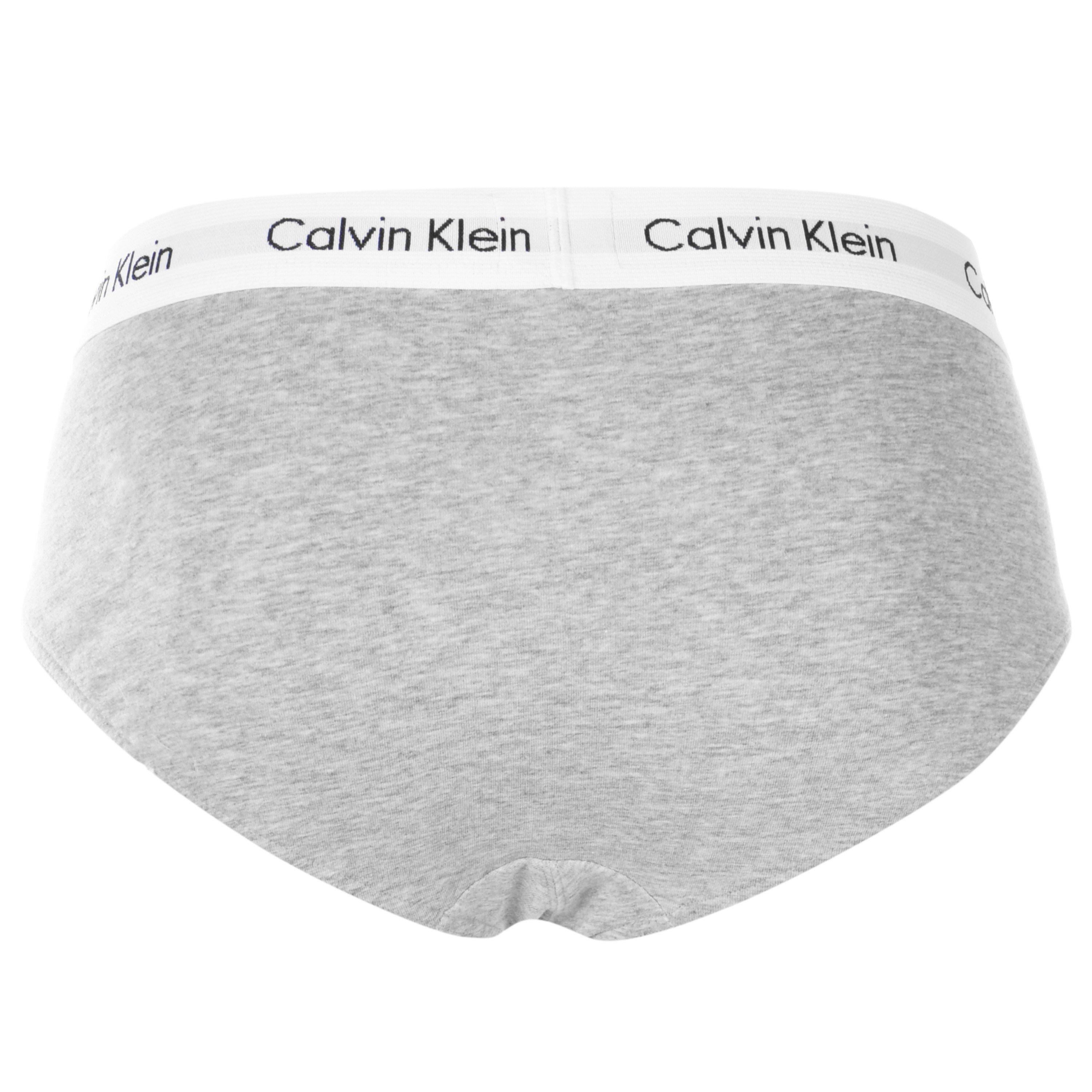 Wht/Blk/Gry - Calvin Klein - 3 Pack Briefs - 9