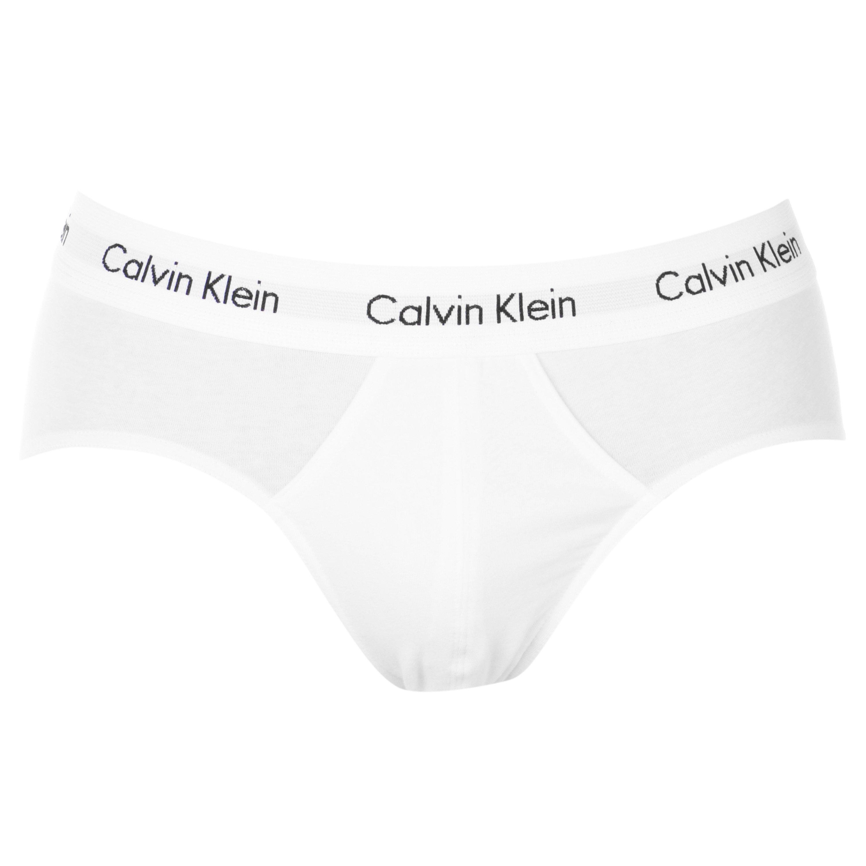 Wht/Blk/Gry - Calvin Klein - 3 Pack Briefs - 10