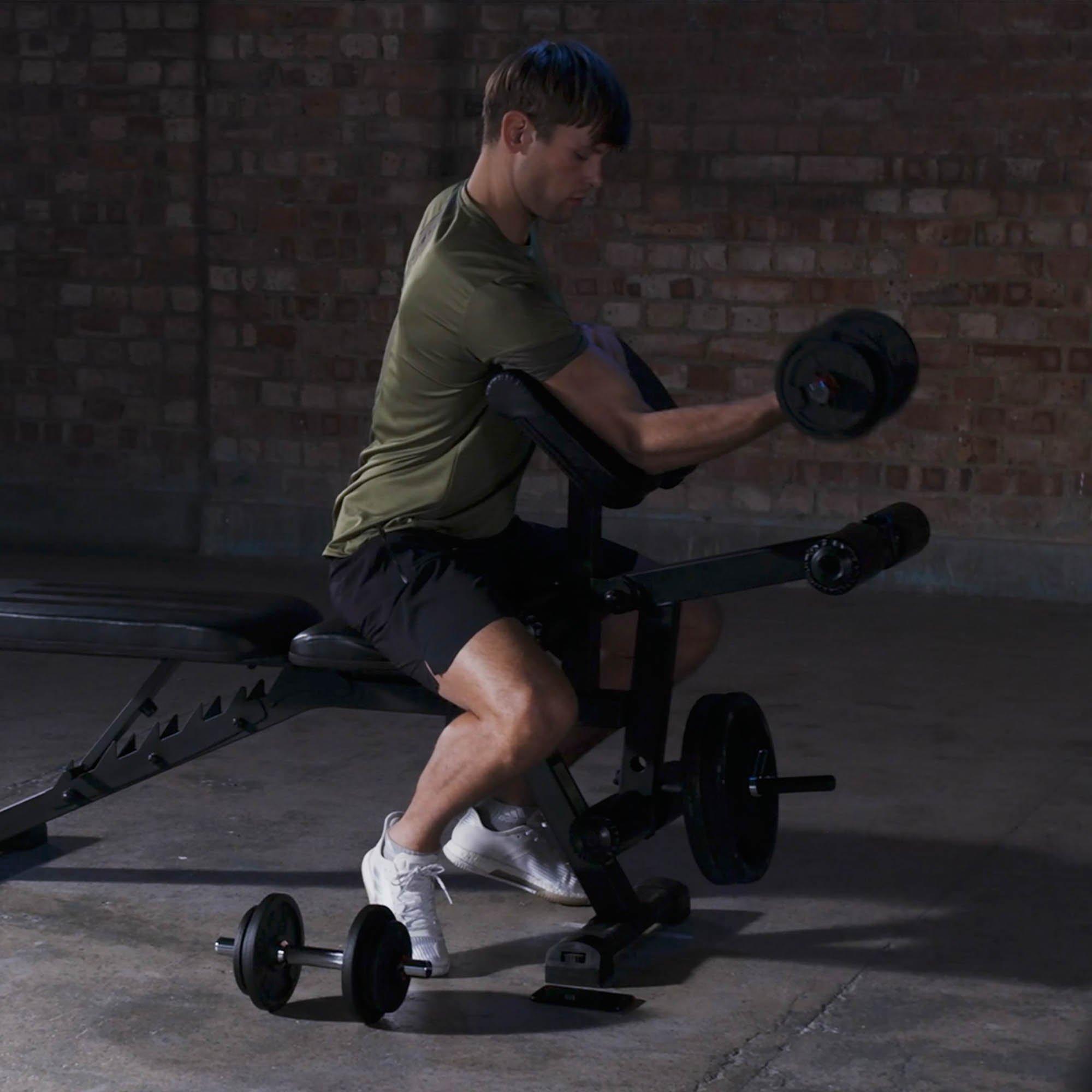 Black - adidas - Performance Training Bench - 11