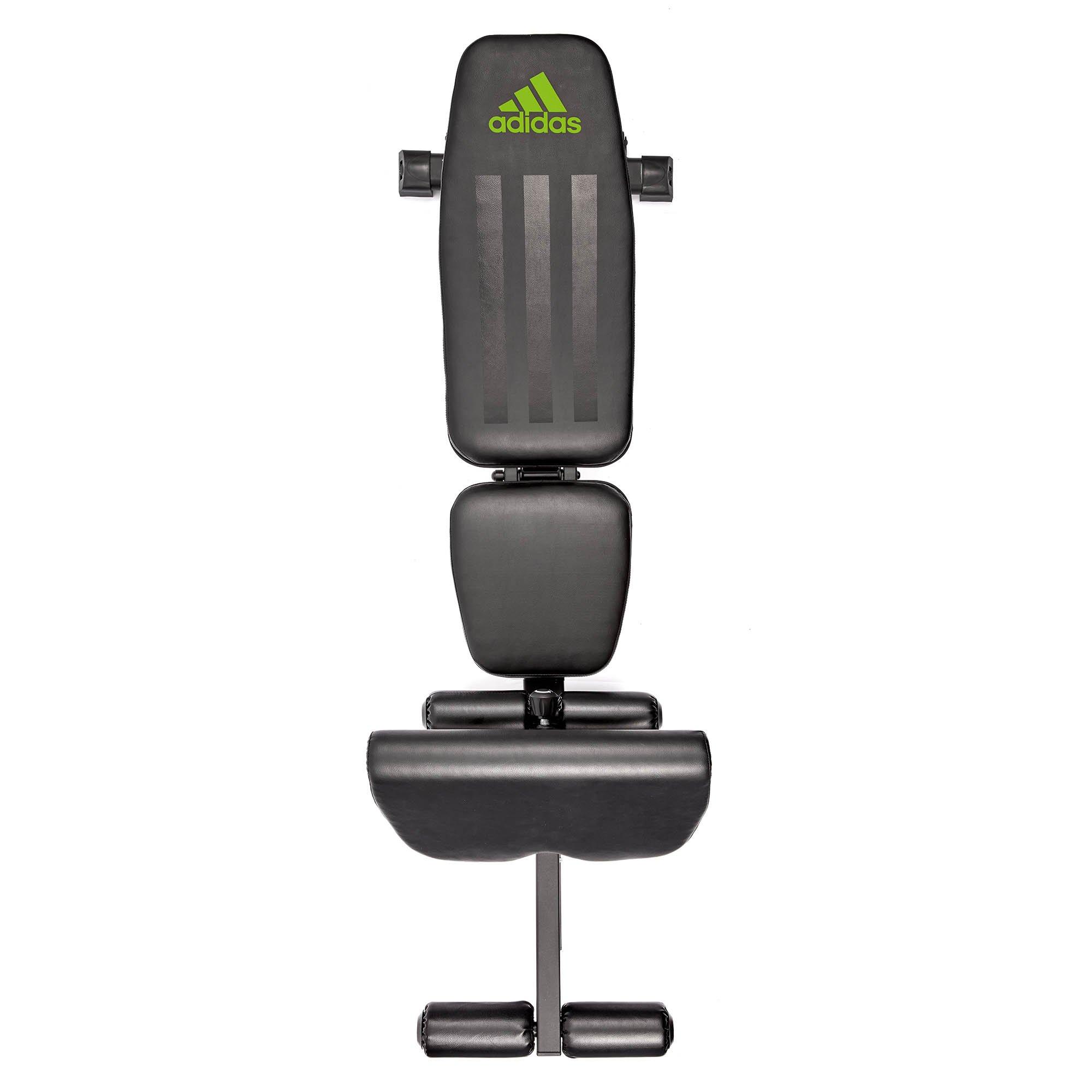 Black - adidas - Performance Training Bench - 5