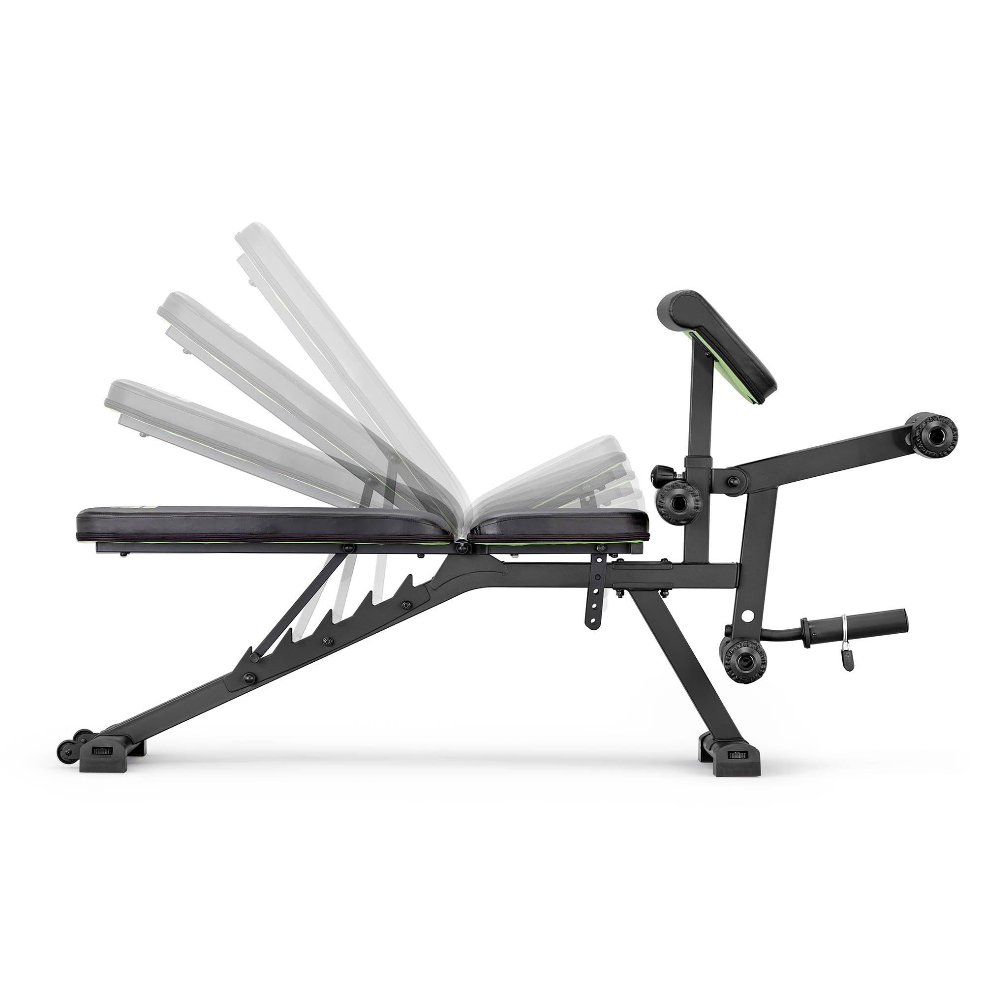 Black - adidas - Performance Training Bench - 6