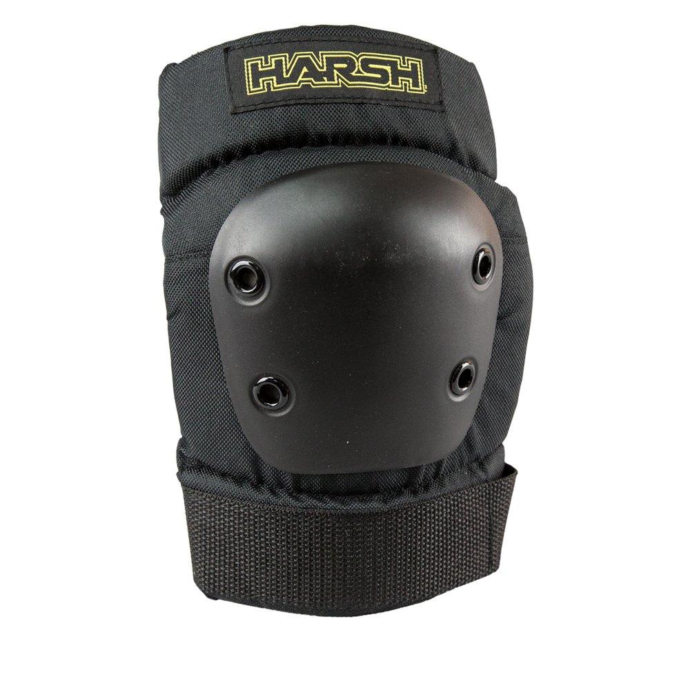Black - Harsh Protective - HARSH PRO PARK SKATE / SKATEBOARD ELBOW PADS - 2