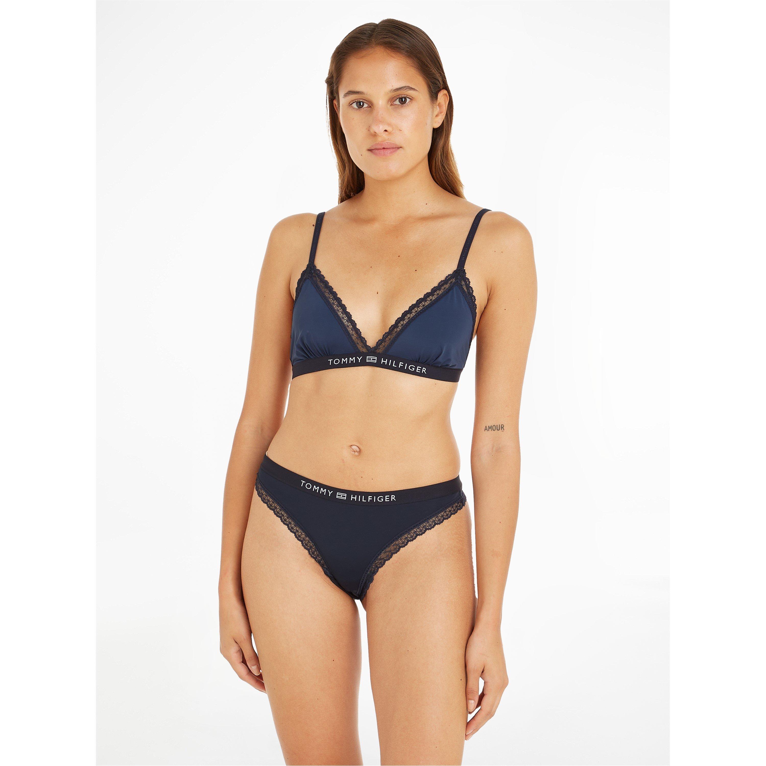 Tommy Hilfiger Women's Thong Briefs - Desert Sky - 14 (L)