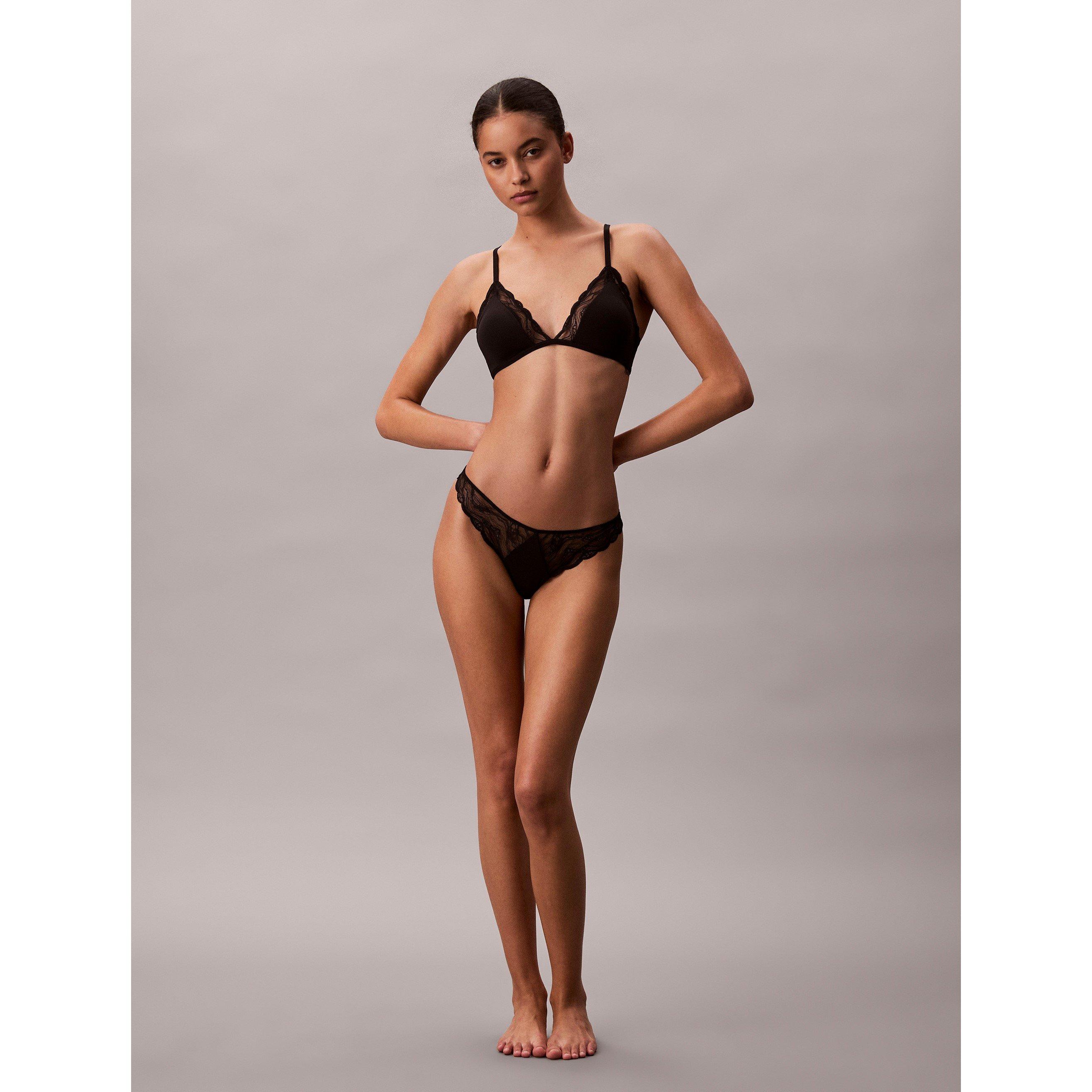 Zwart - Calvin Klein - Women's Thong - 2