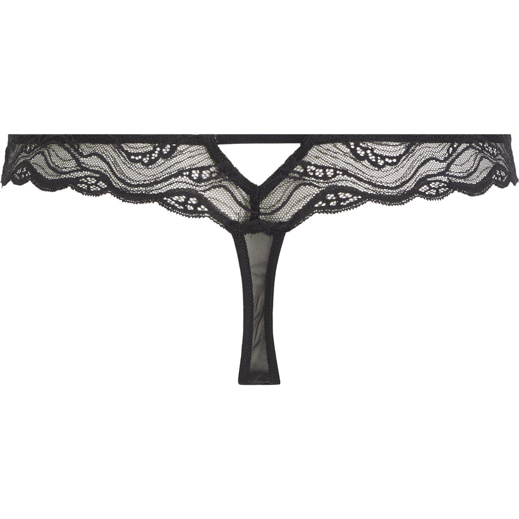 Zwart - Calvin Klein - Women's Thong - 8