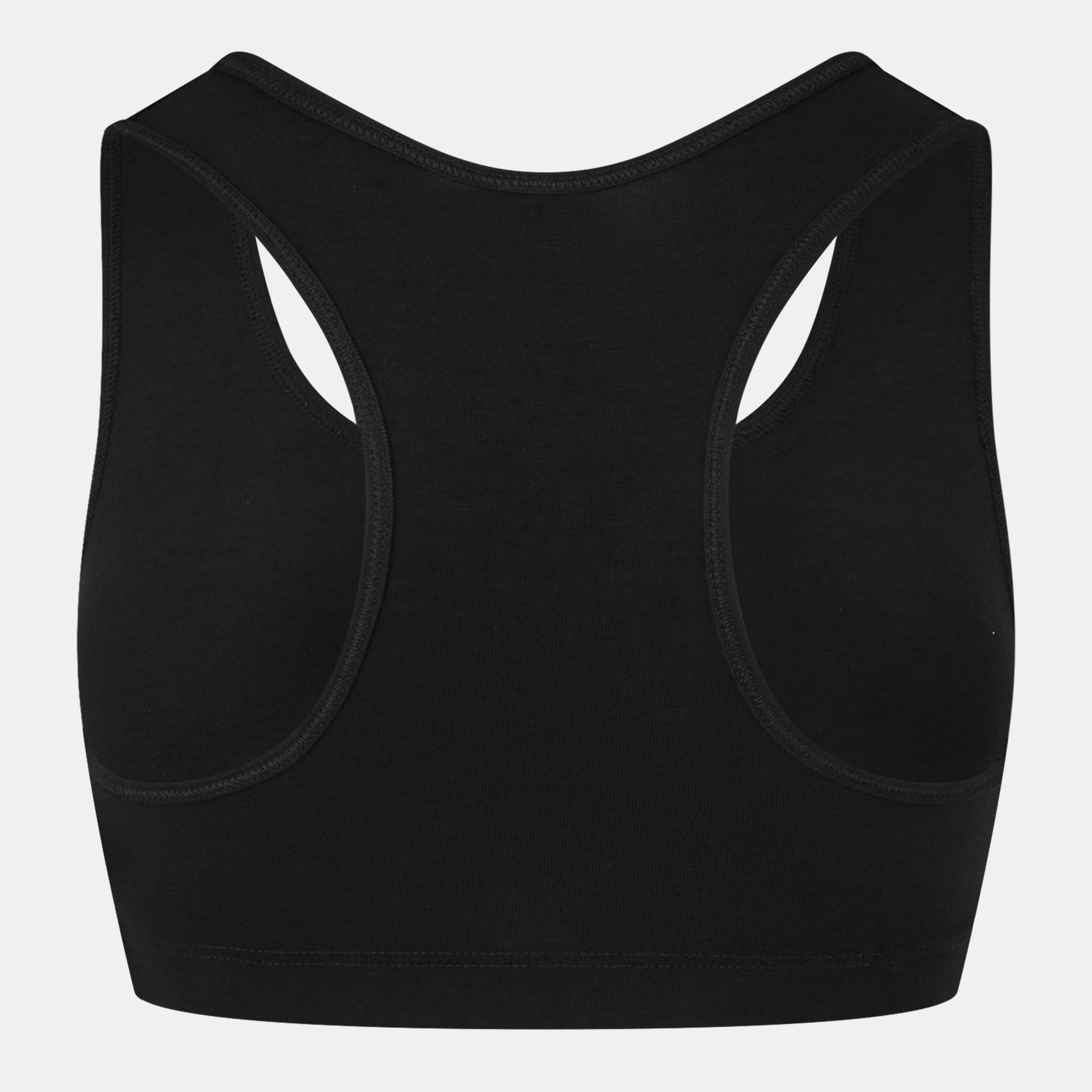 Black/White - Balenciaga - Women's Unlined Bralette - 2