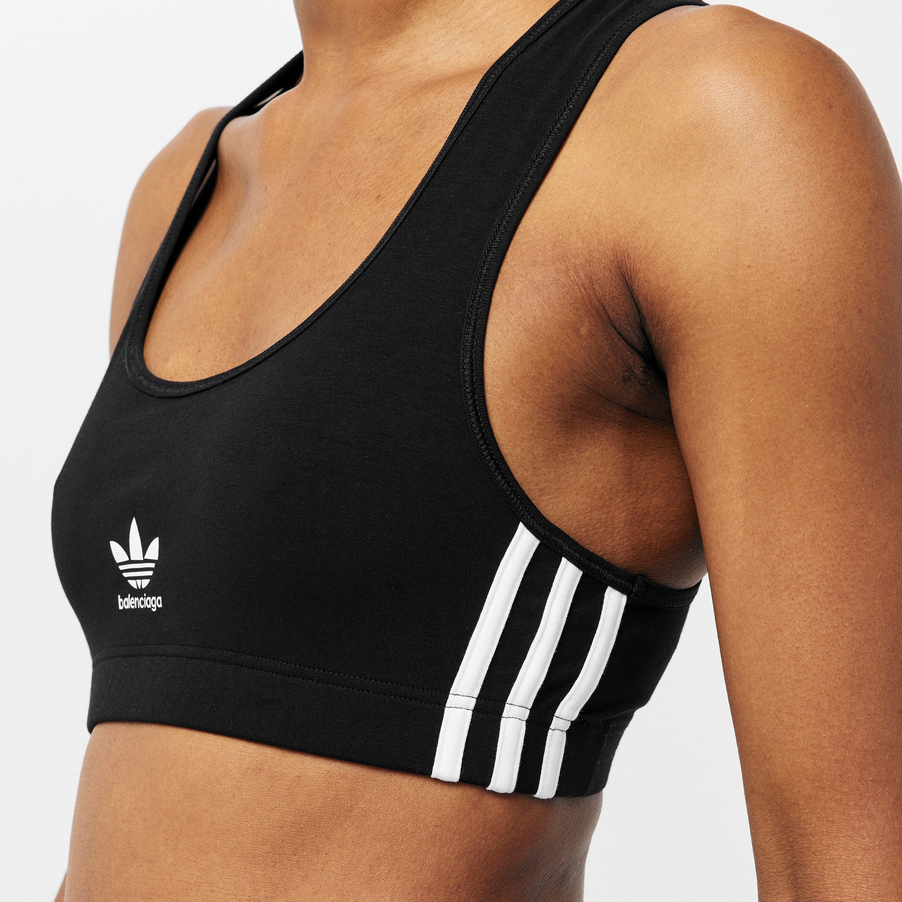 Black/White - Balenciaga - Women's Unlined Bralette - 5