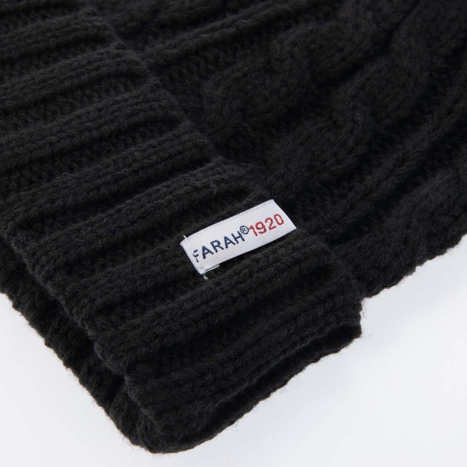 Black - Farah - Rirola Knitted Hat - 3